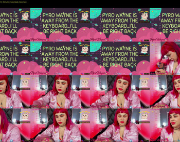 pyrowayne — 27 minute Chaturbate female cam show recording, 1080p, Sep 24, 2021