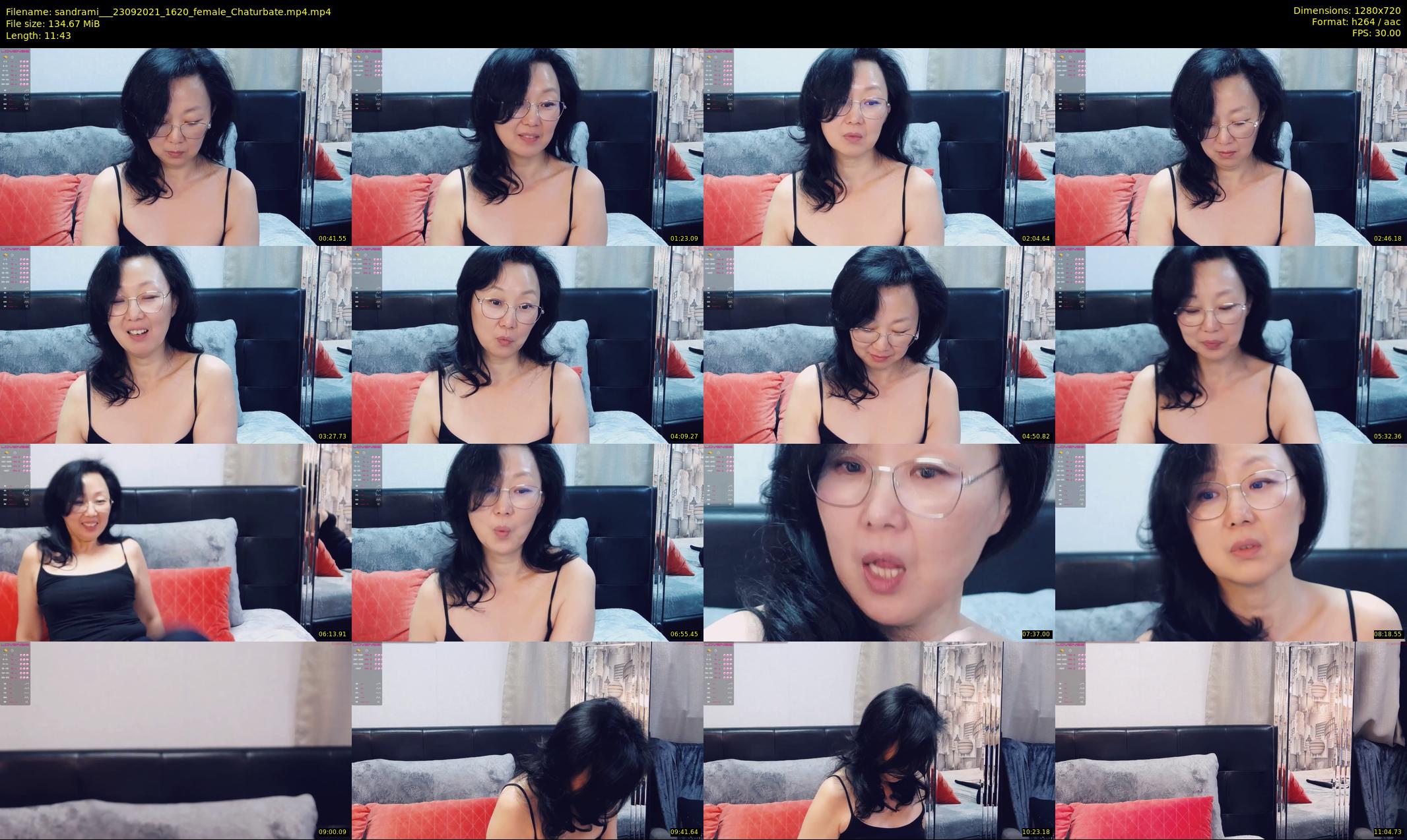 sandrami__ — 12 minute Chaturbate female cam show recording, 720p, Sep 23, 2021