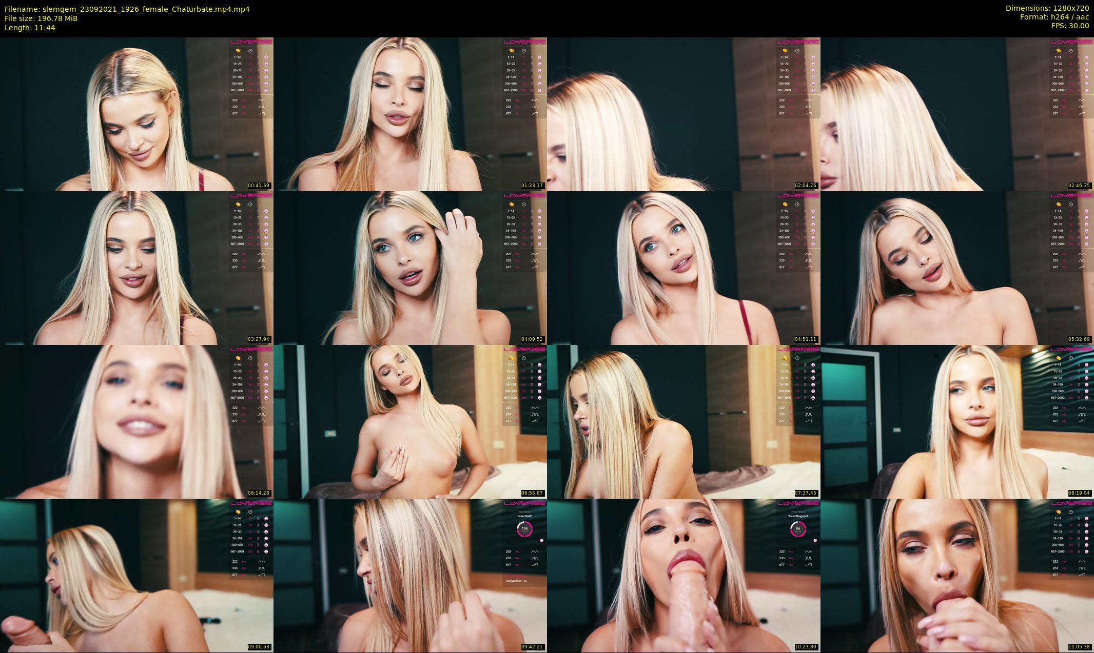 slemgem — 12 minute Chaturbate couple cam show recording, 720p, Sep 23, 2021
