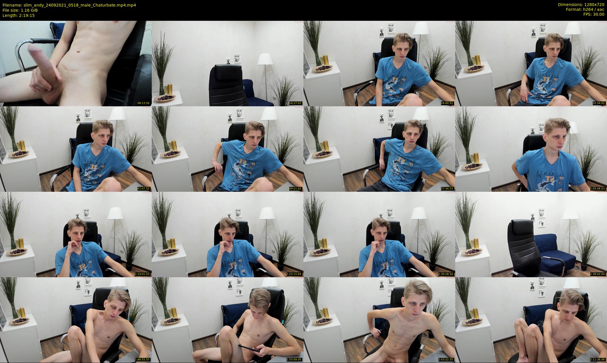 slim_andy — 140 minute Chaturbate male cam show recording, 720p, Sep 24, 2021