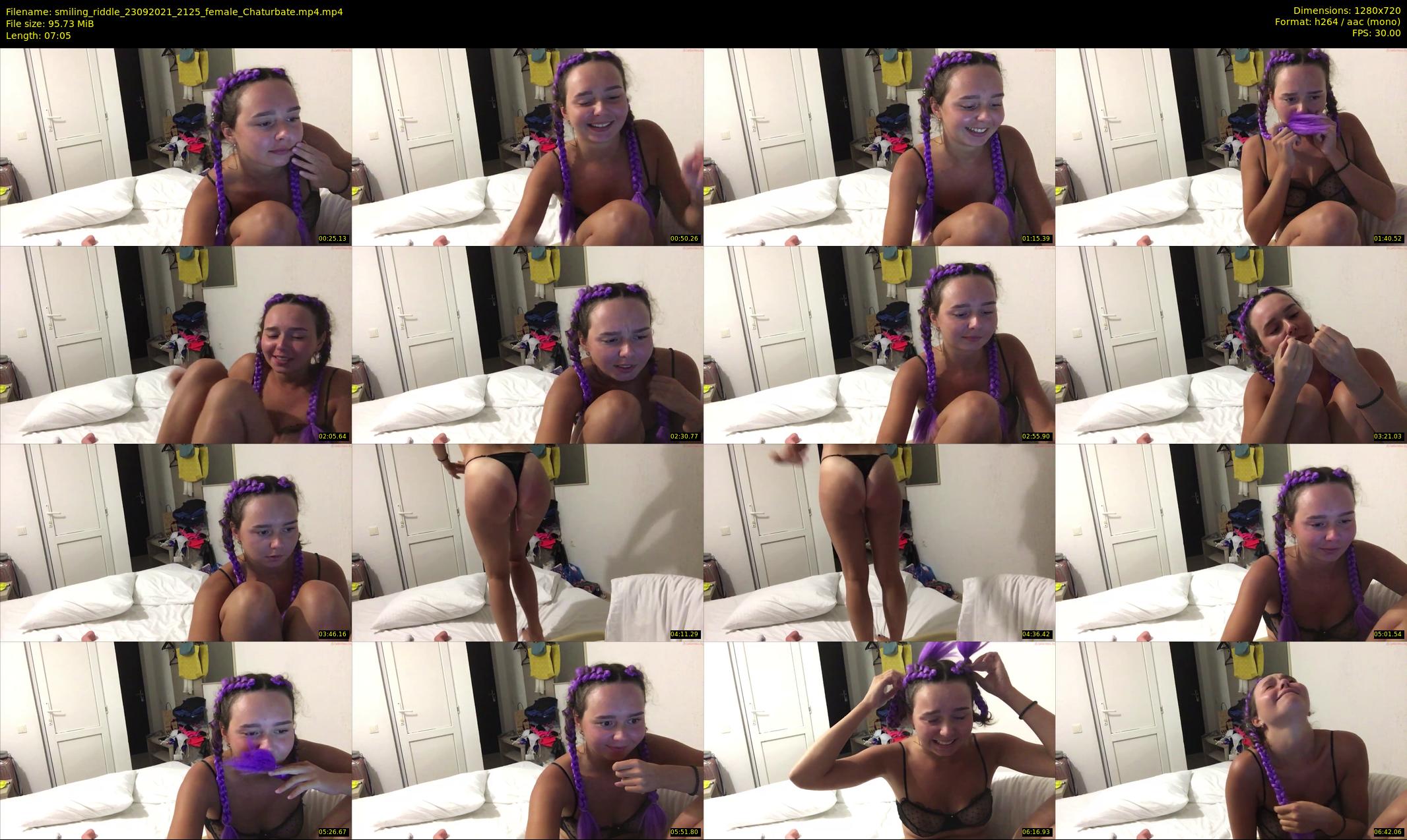 smiling_riddle — 8 minute Chaturbate female cam show recording, 720p, Sep 23, 2021