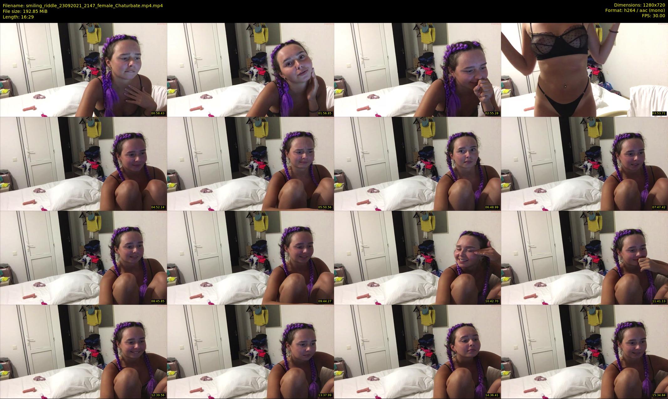 smiling_riddle — 17 minute Chaturbate female cam show recording, 720p, Sep 23, 2021