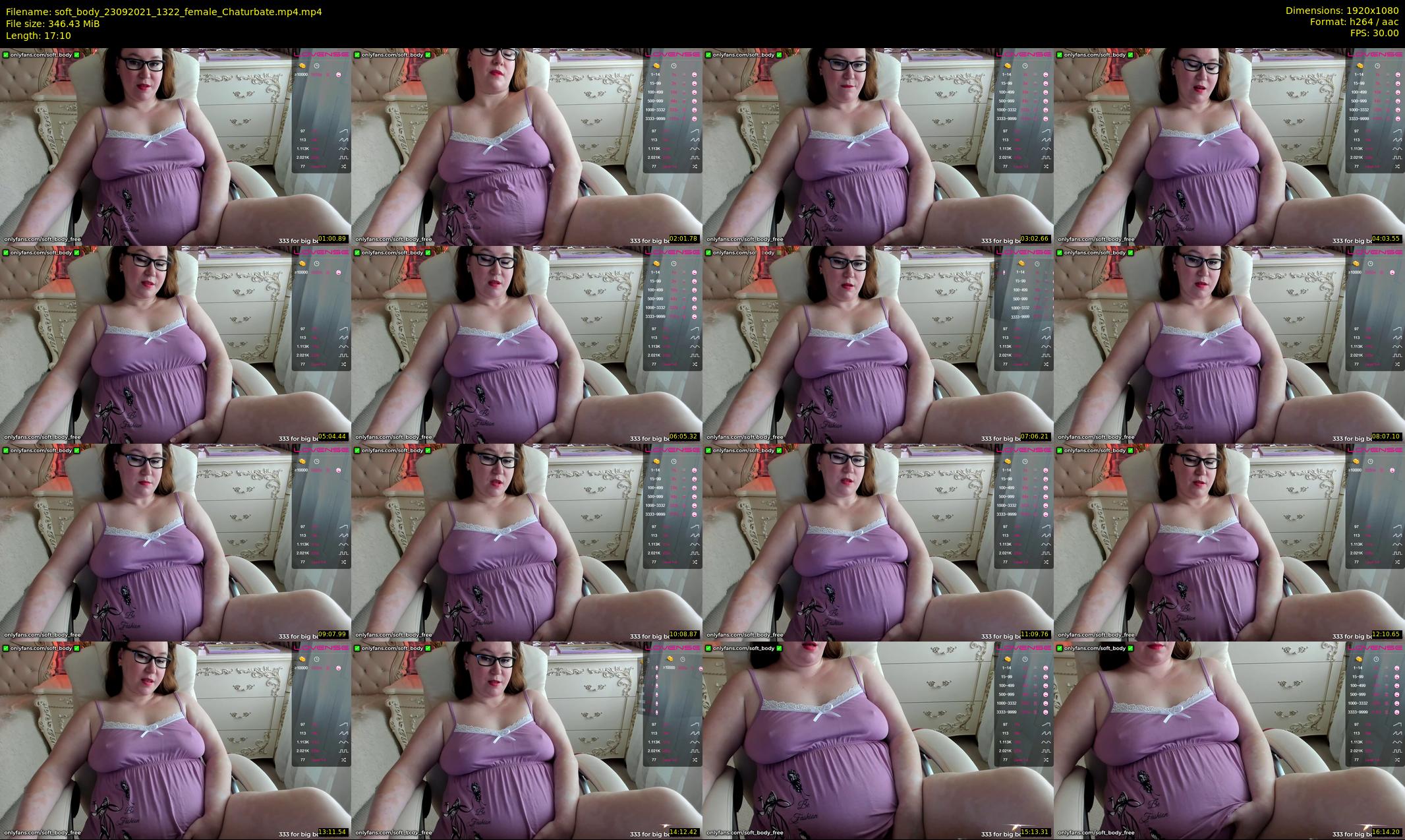 soft_body — 18 minute Chaturbate female cam show recording, 1080p, Sep 23, 2021