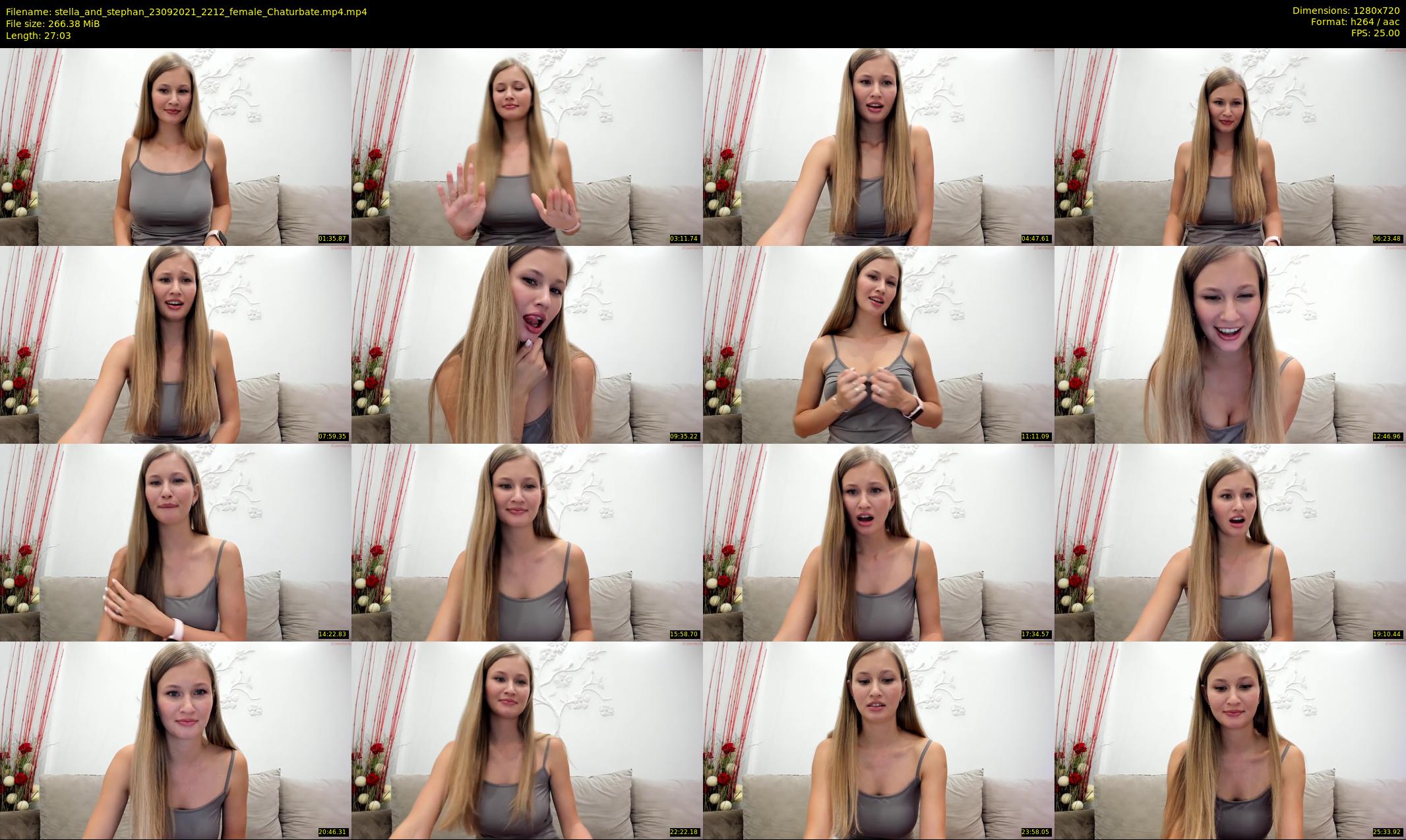 stella_and_stephan — 28 minute Chaturbate couple cam show recording, 720p, Sep 23, 2021