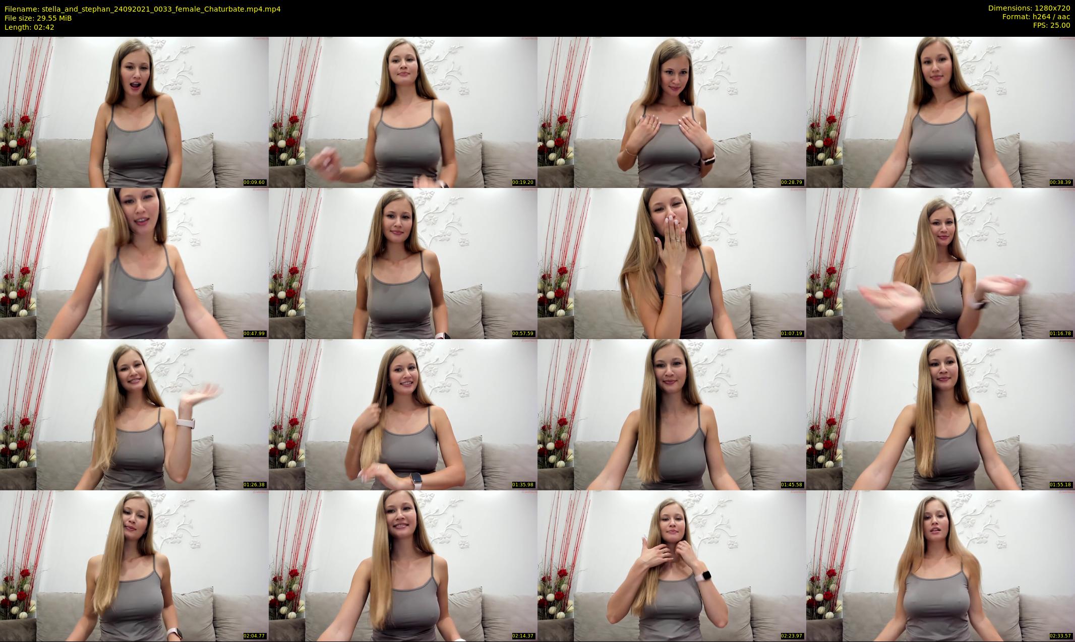 stella_and_stephan — 3 minute Chaturbate couple cam show recording, 720p, Sep 24, 2021