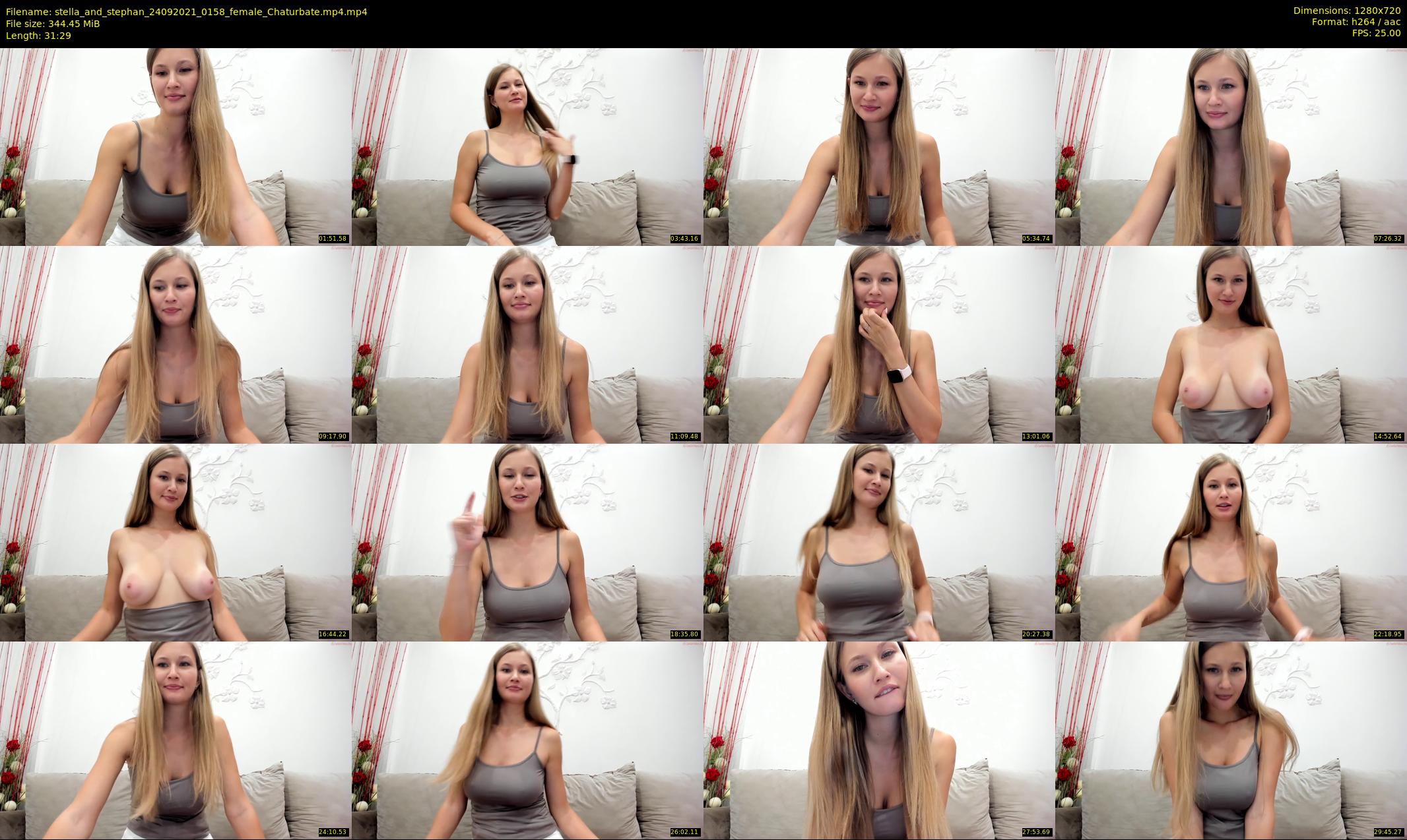 stella_and_stephan — 32 minute Chaturbate couple cam show recording, 720p, Sep 24, 2021