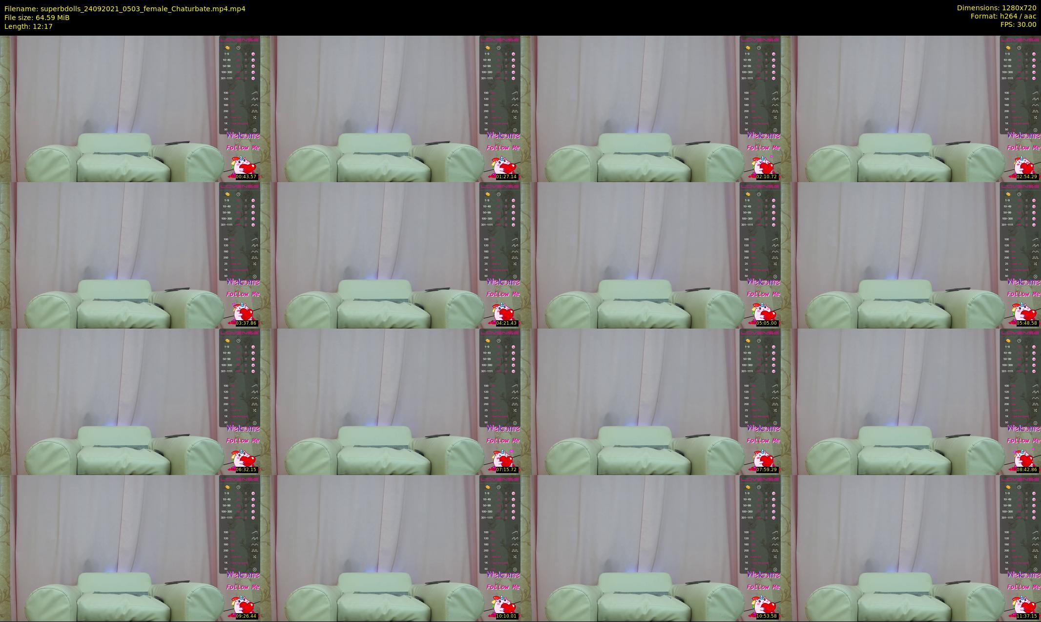 superbdolls — 13 minute Chaturbate couple cam show recording, 720p, Sep 24, 2021