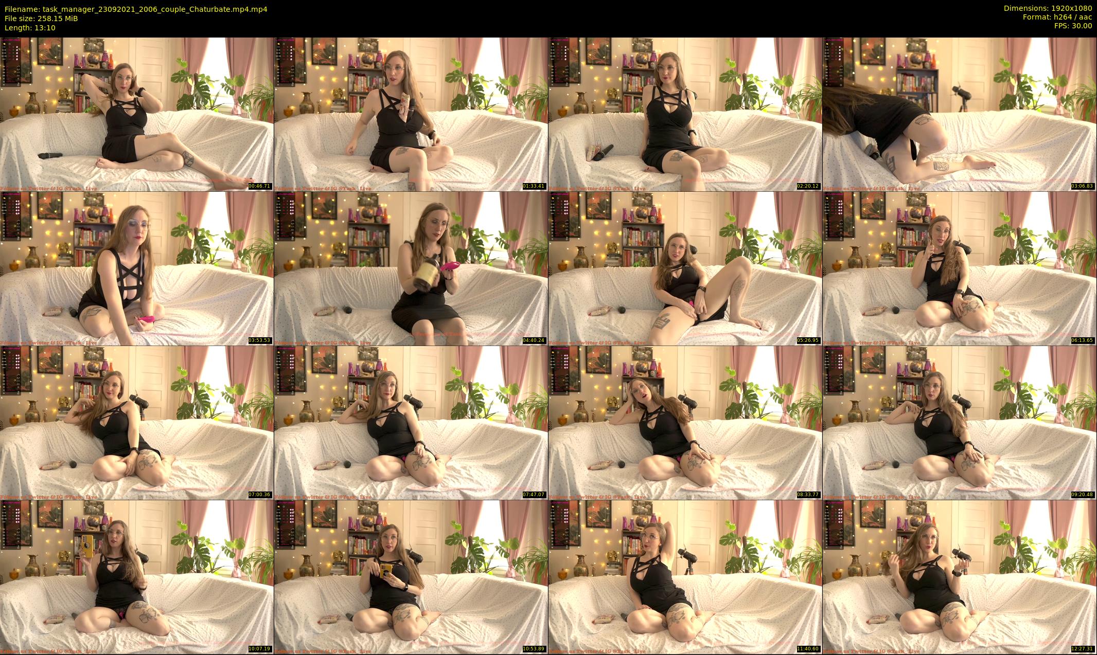 task_manager — 14 minute Chaturbate couple cam show recording, 1080p, Sep 23, 2021