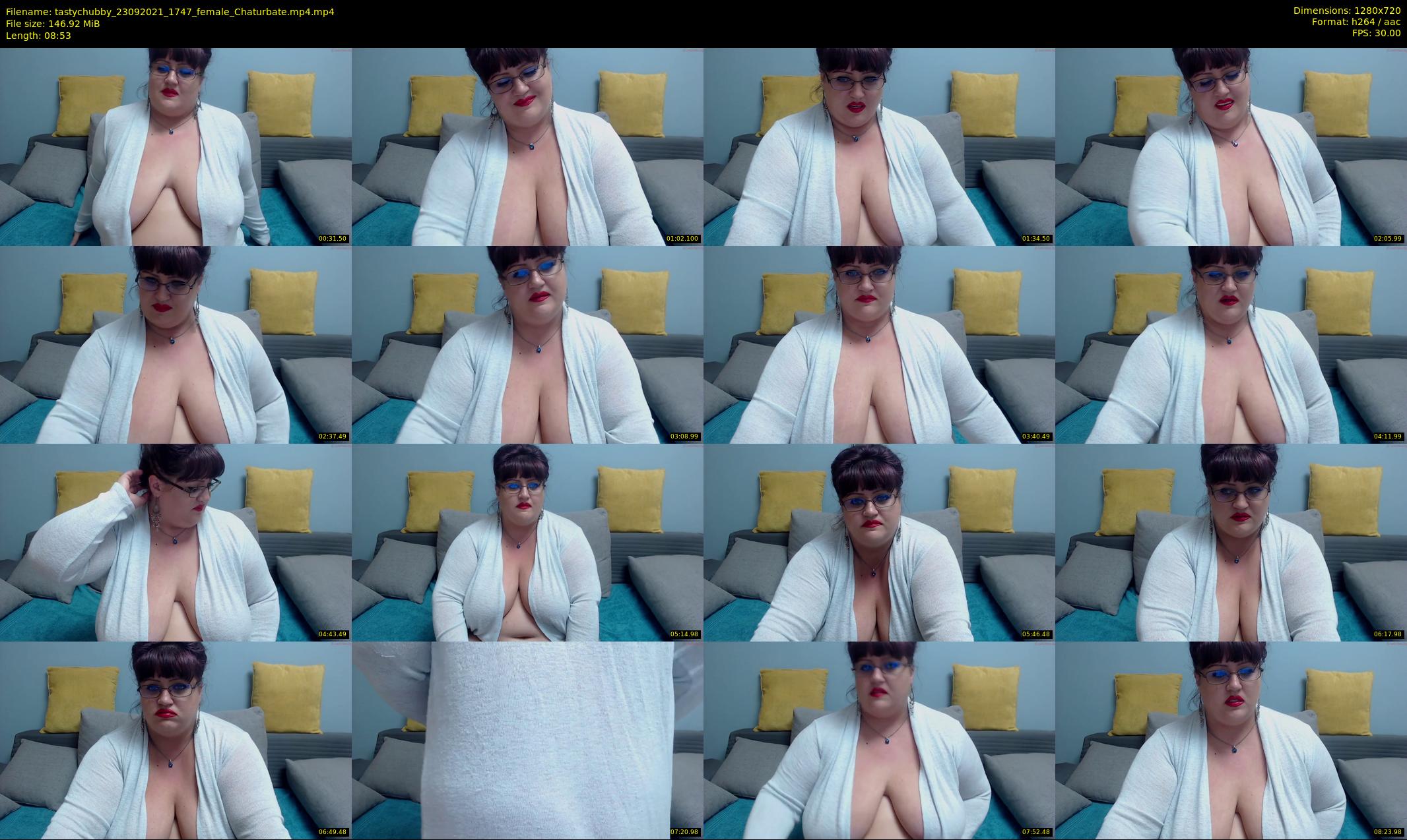 tastychubby — 9 minute Chaturbate female cam show recording, 720p, Sep 23, 2021