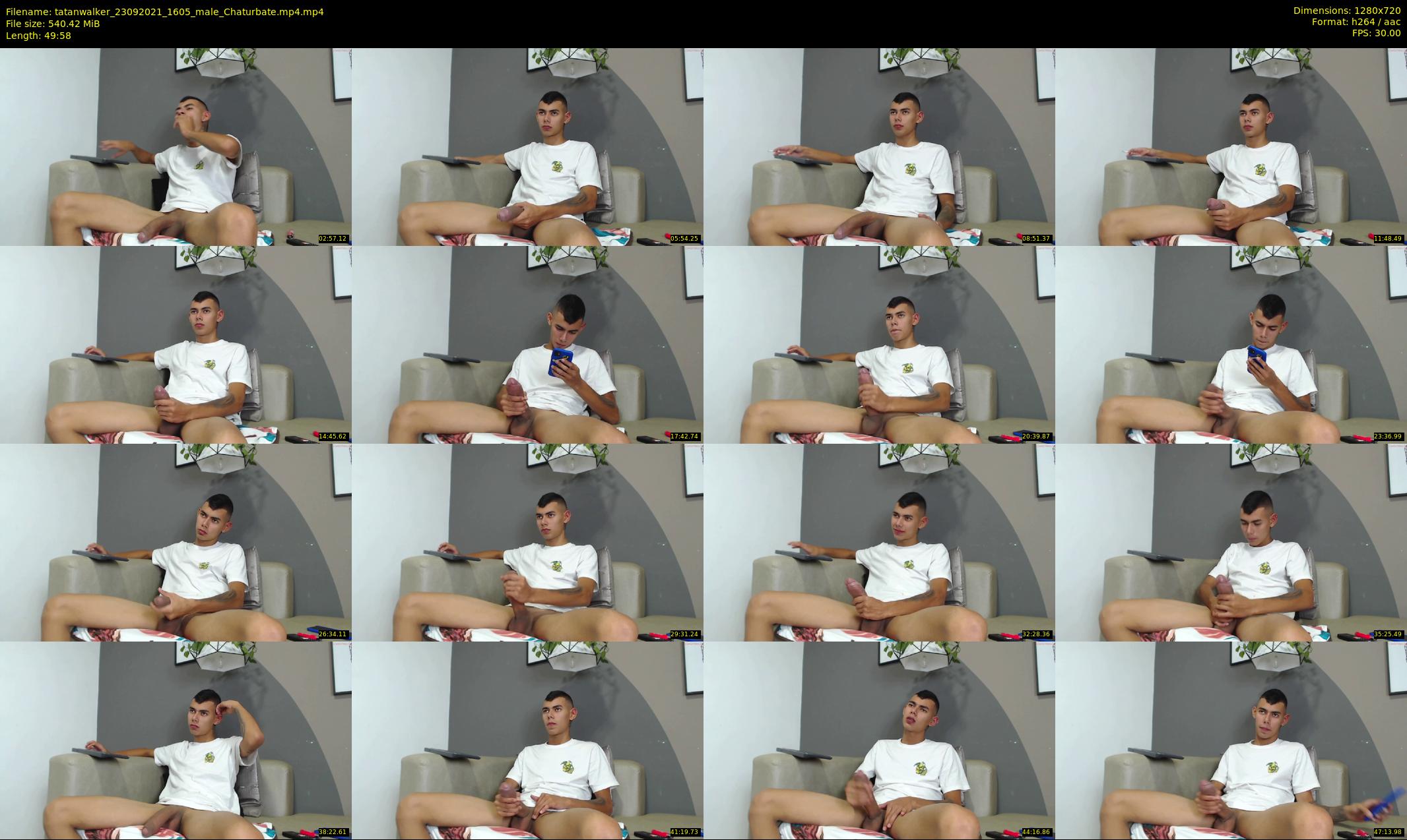 tatanwalker — 50 minute Chaturbate male cam show recording, 720p, Sep 23, 2021