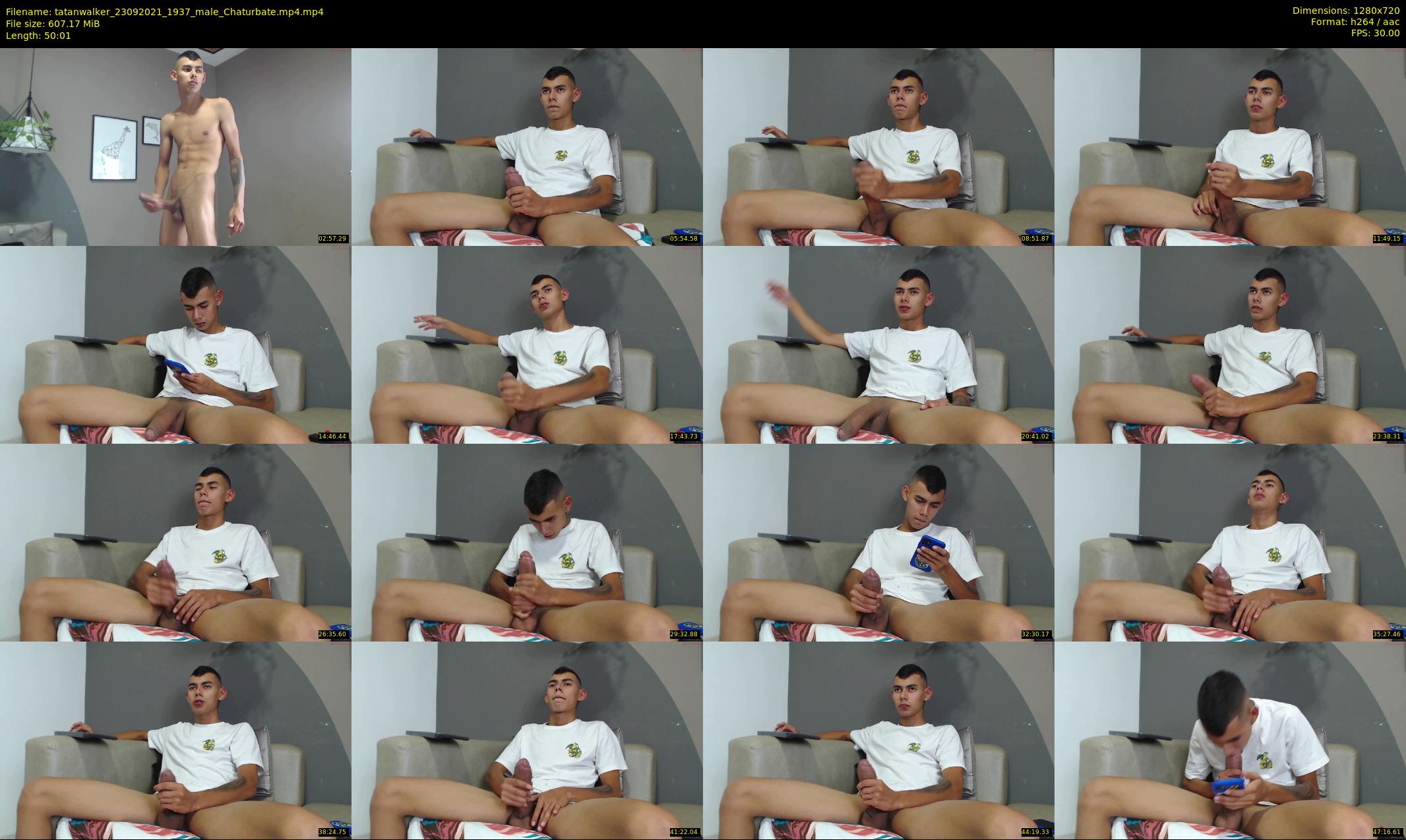 tatanwalker — 51 minute Chaturbate male cam show recording, 720p, Sep 23, 2021