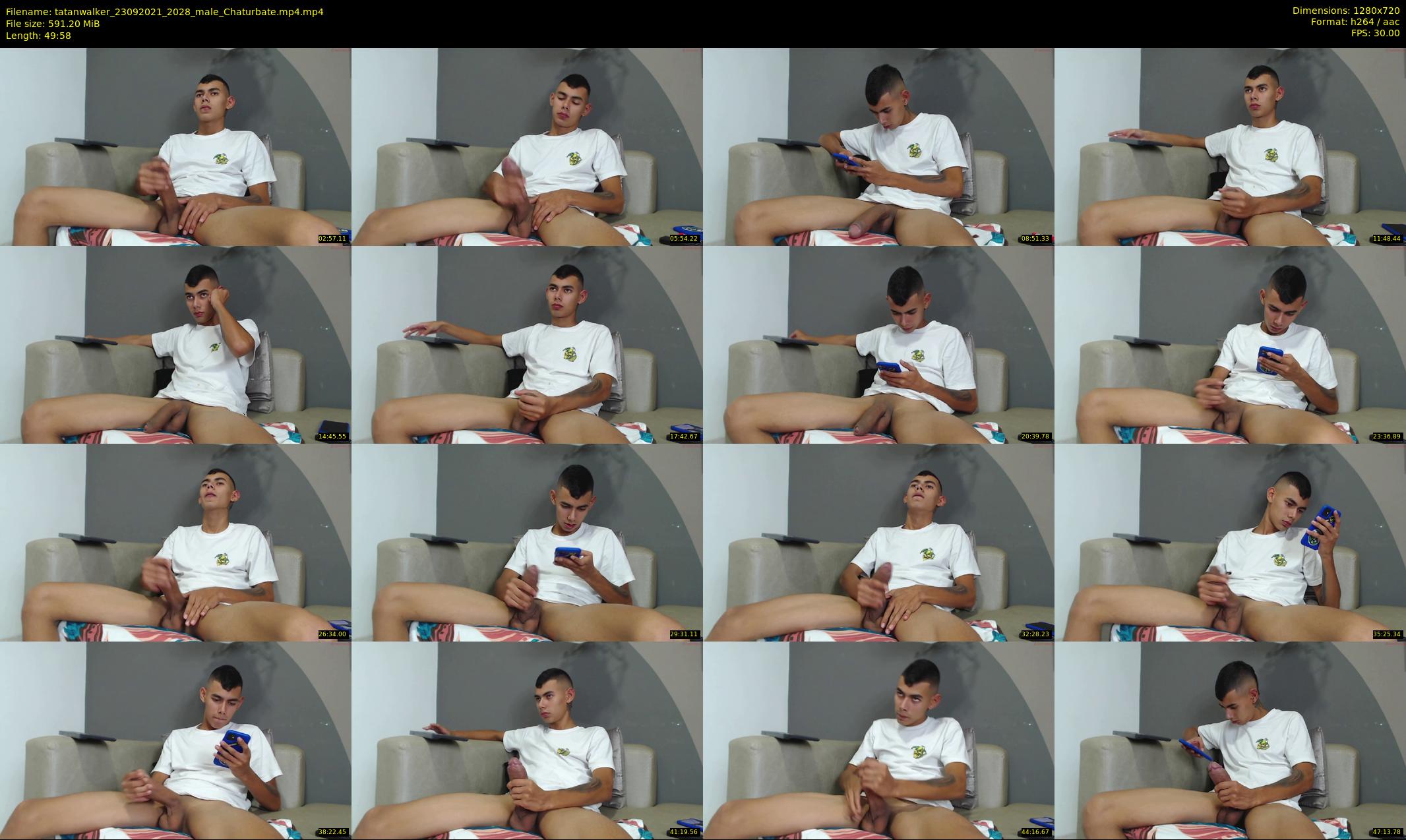 tatanwalker — 50 minute Chaturbate male cam show recording, 720p, Sep 23, 2021