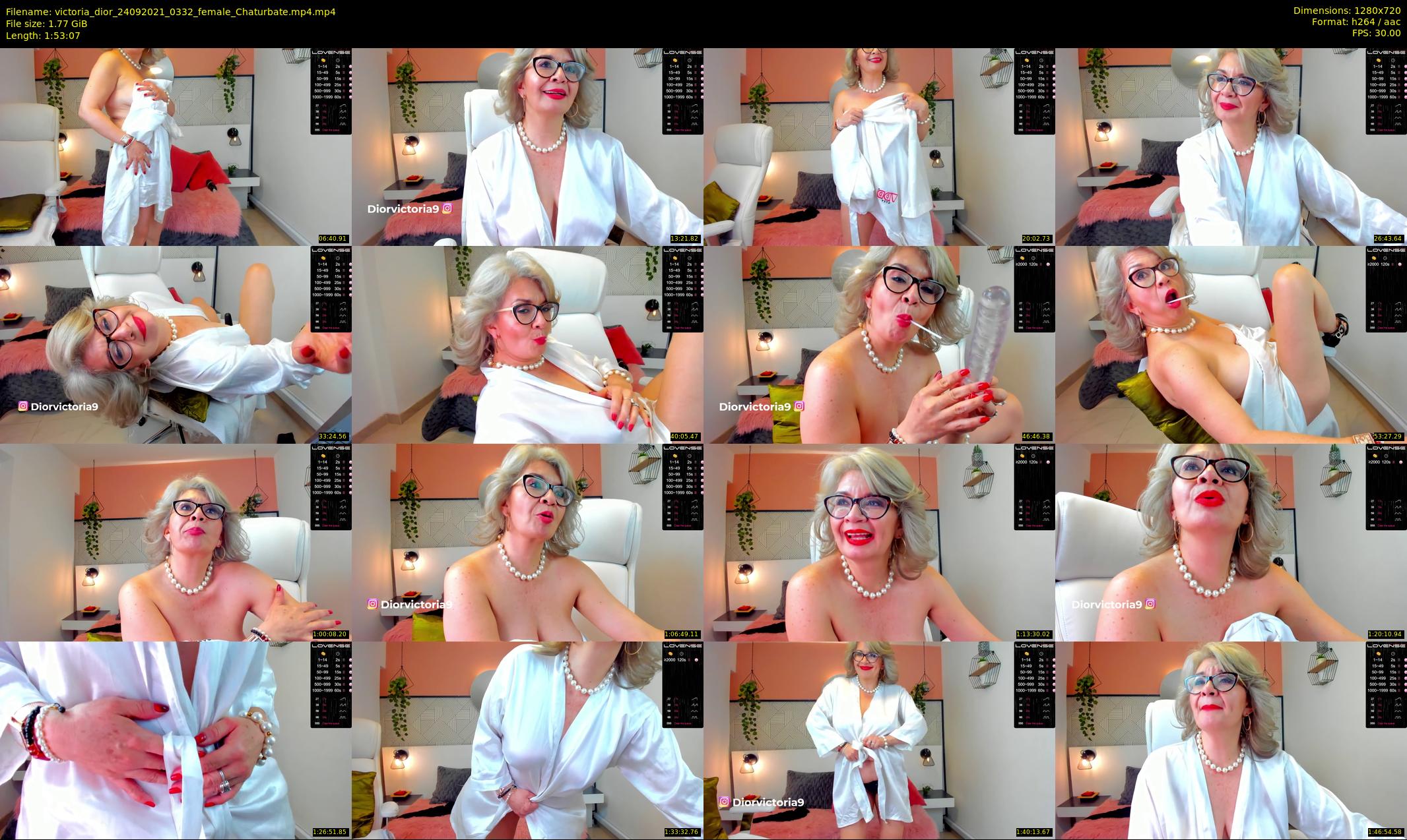 victoria_dior — 114 minute Chaturbate female cam show recording, 720p, Sep 24, 2021