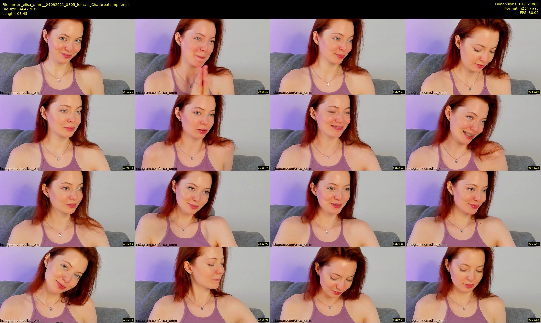 _elisa_omm_ — 4 minute Chaturbate female cam show recording, 1080p, Sep 24, 2021