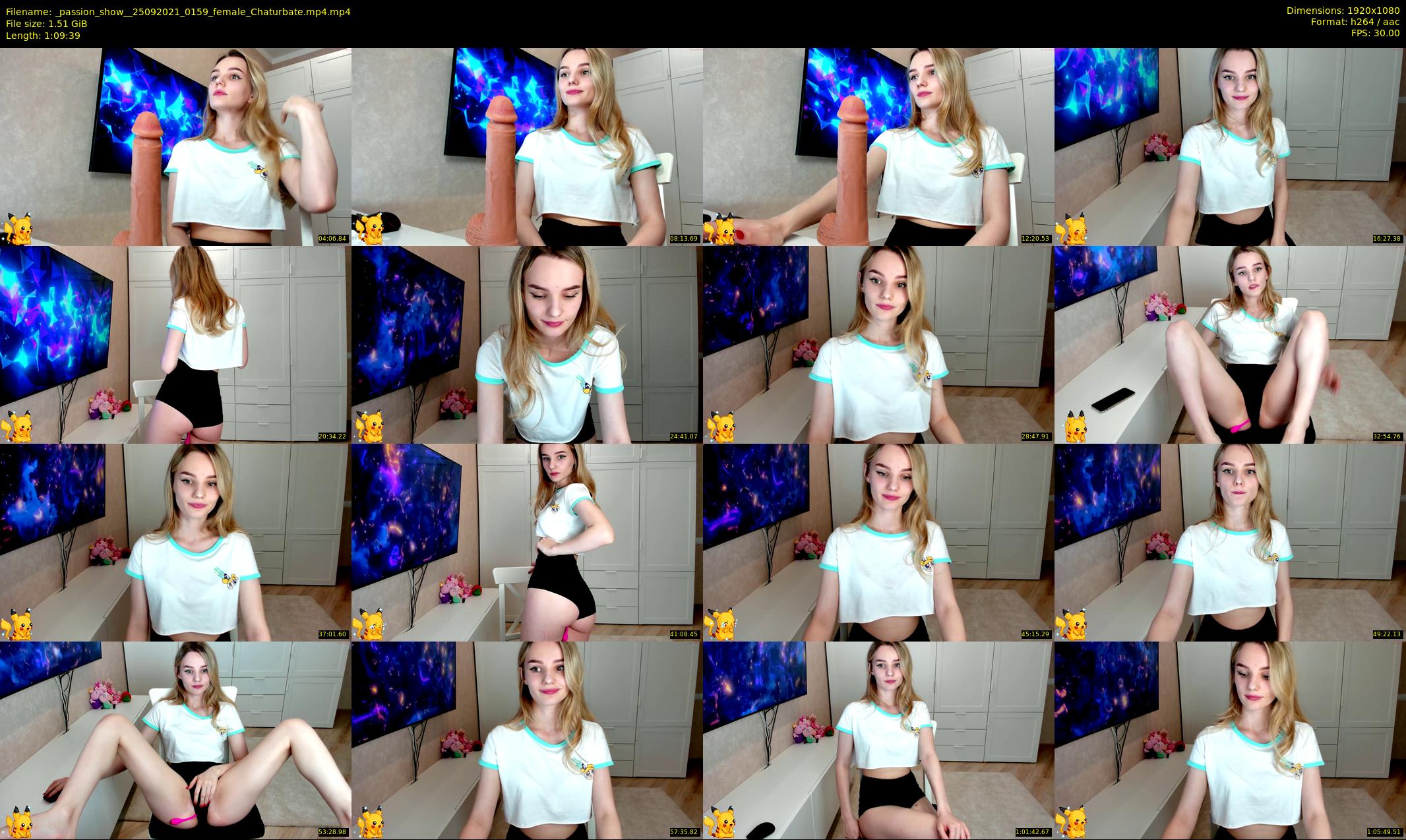 _passion_show_ — 70 minute Chaturbate couple cam show recording, 1080p, Sep 25, 2021