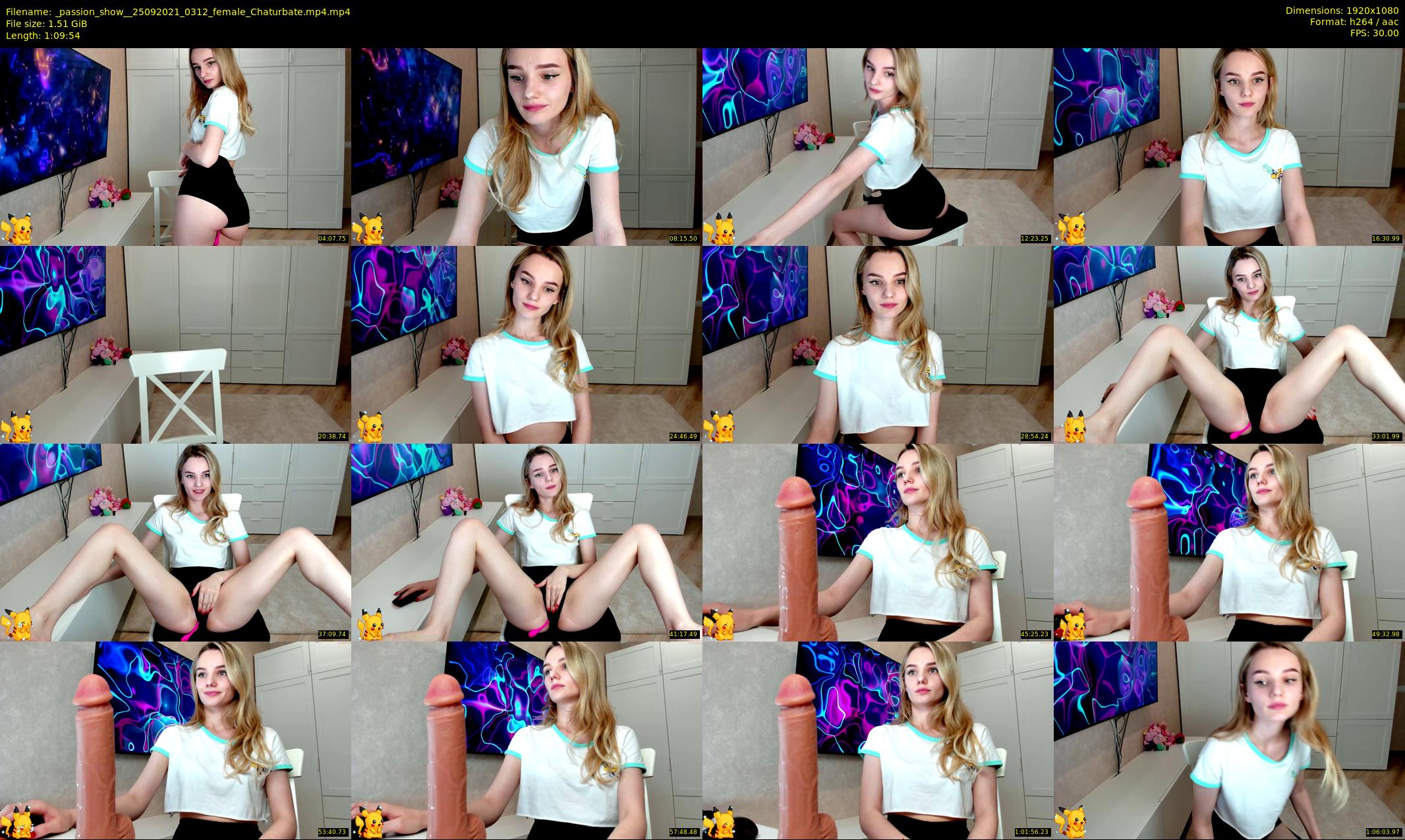 _passion_show_ — 70 minute Chaturbate couple cam show recording, 1080p, Sep 25, 2021