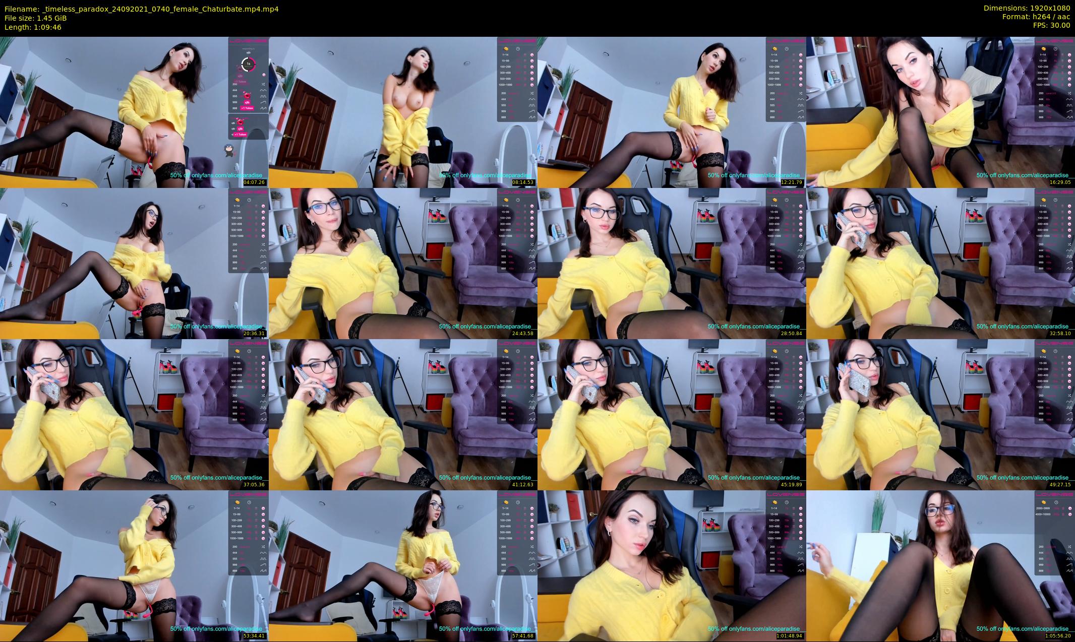 _timeless_paradox — 70 minute Chaturbate female cam show recording, 1080p, Sep 24, 2021