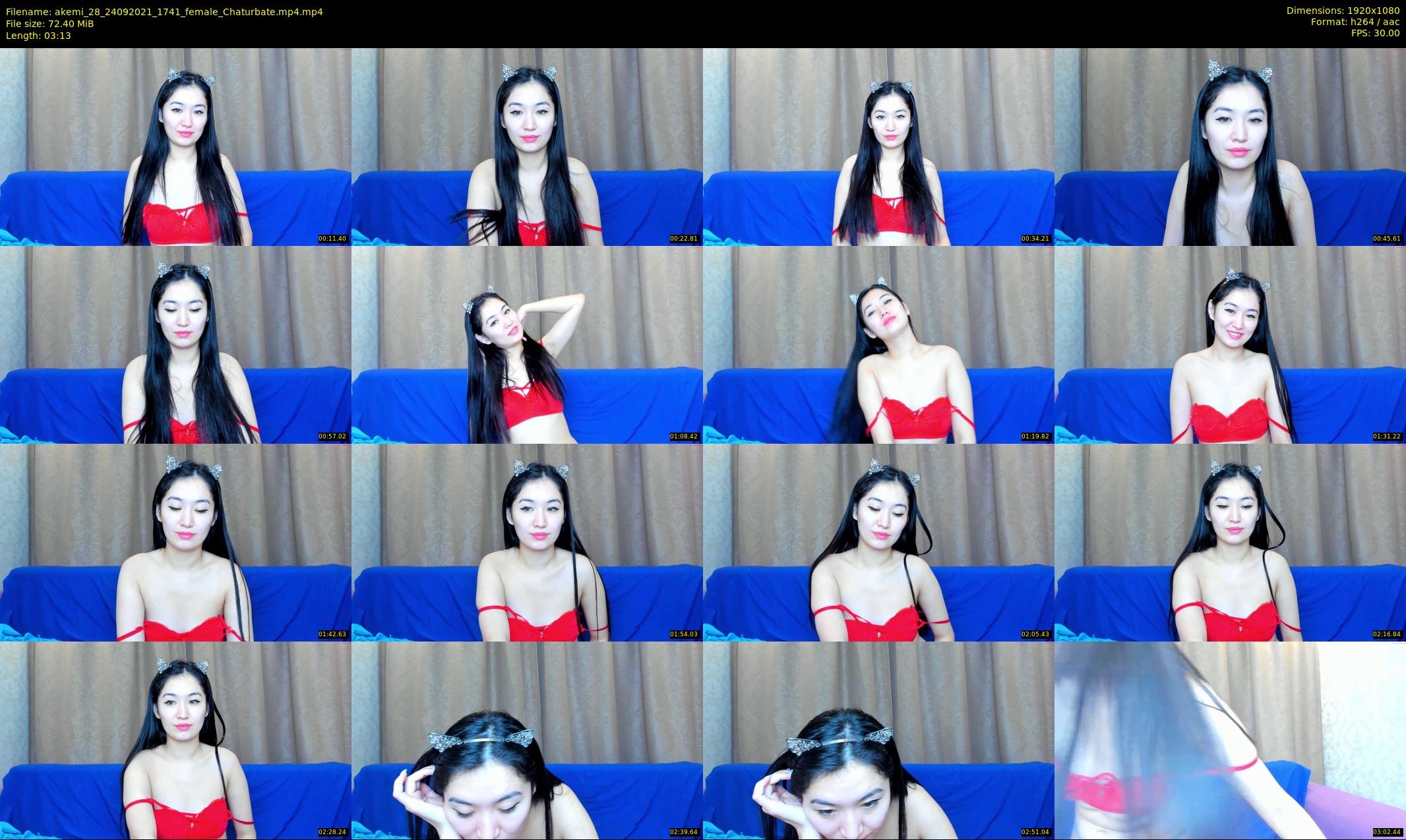 akemi_28 — 4 minute Chaturbate female cam show recording, 1080p, Sep 24, 2021