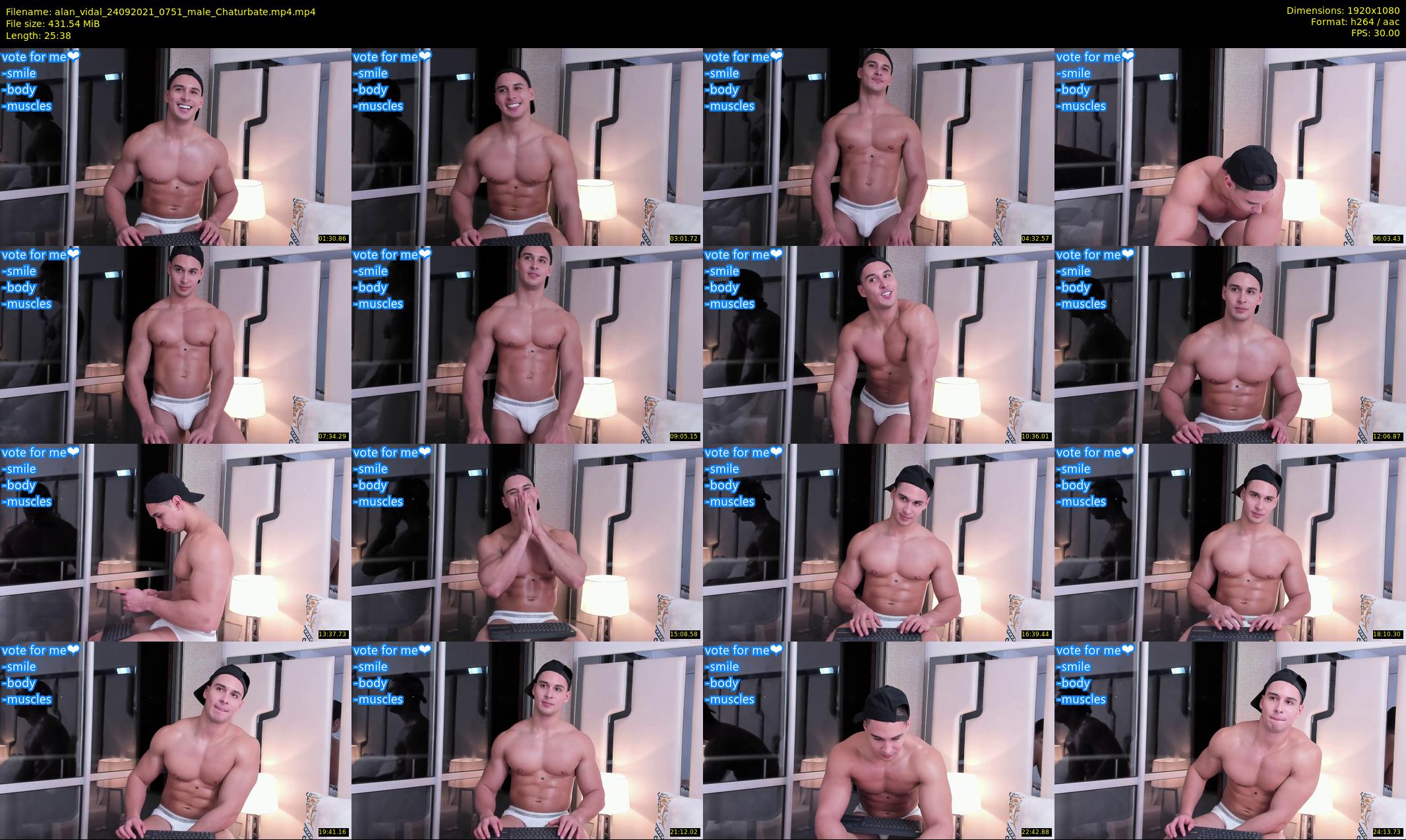 alan_vidal — 26 minute Chaturbate male cam show recording, 1080p, Sep 24, 2021