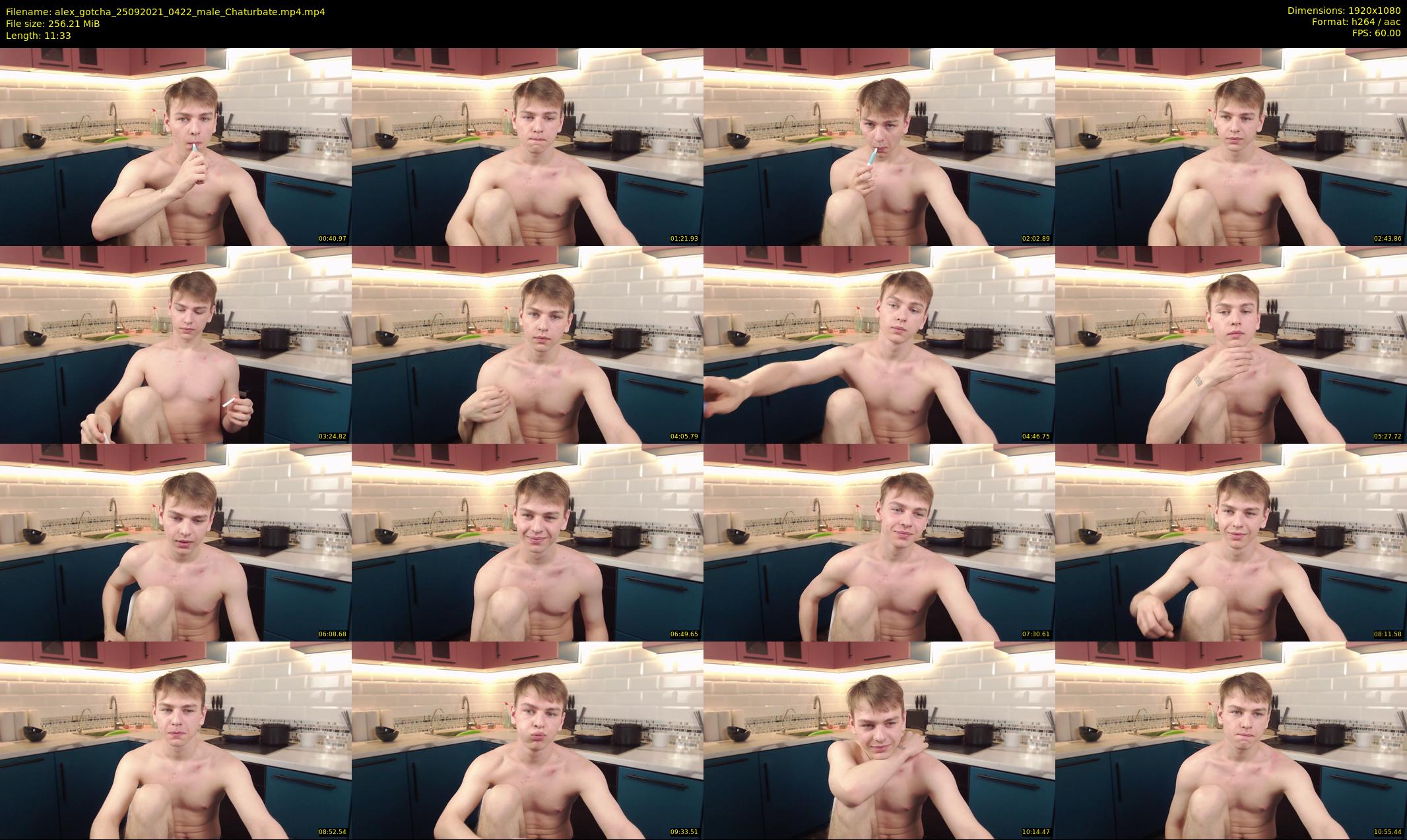 alex_gotcha — 12 minute Chaturbate male cam show recording, 1080p, Sep 25, 2021