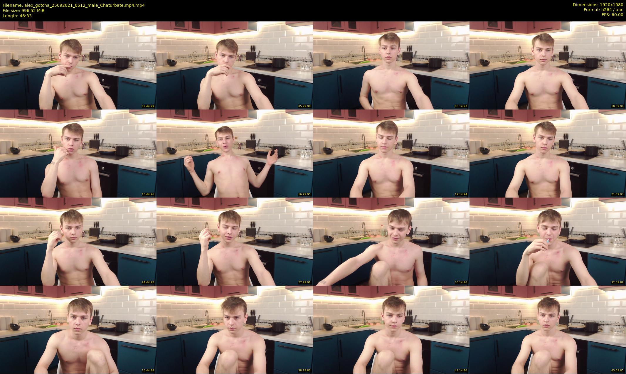 alex_gotcha — 47 minute Chaturbate male cam show recording, 1080p, Sep 25, 2021