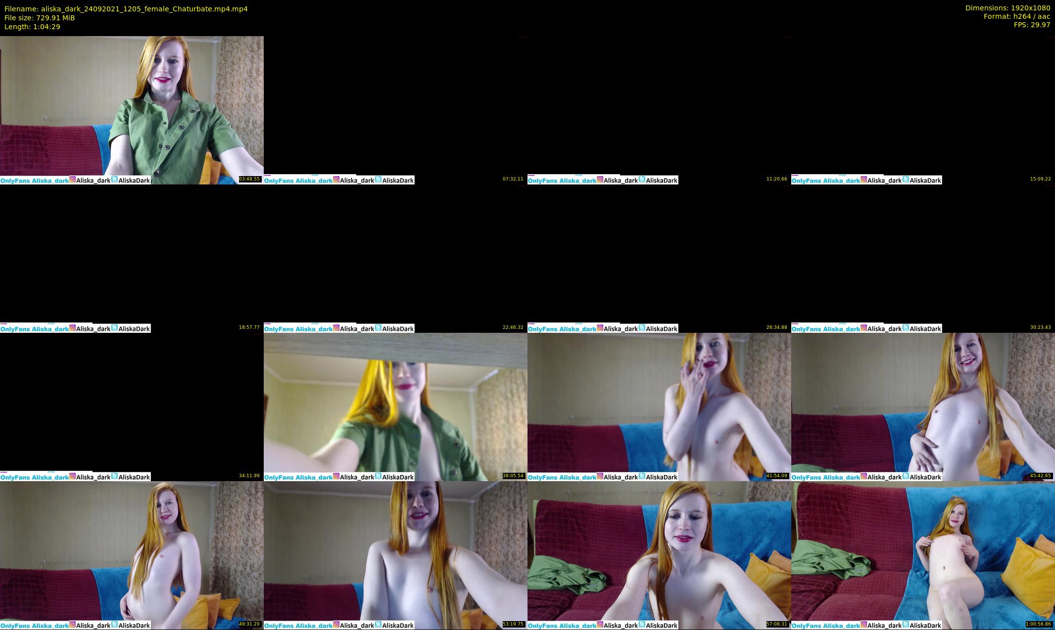 aliska_dark — 65 minute Chaturbate female cam show recording, 1080p, Sep 24, 2021