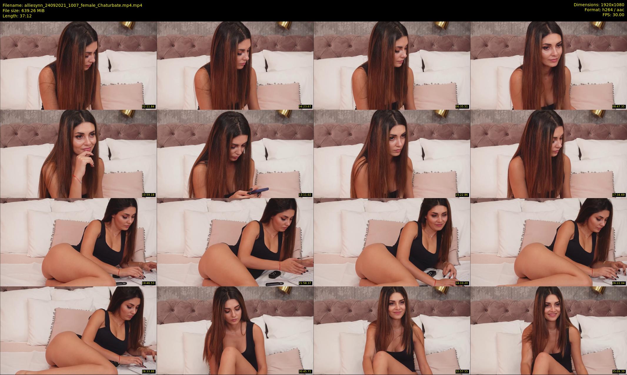 alliesynn — 38 minute Chaturbate female cam show recording, 1080p, Sep 24, 2021