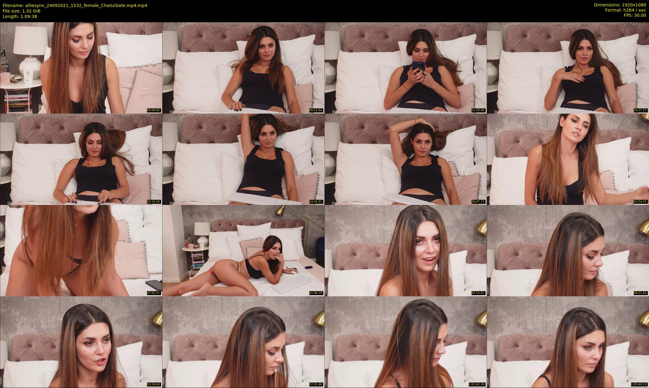 alliesynn — 70 minute Chaturbate female cam show recording, 1080p, Sep 24, 2021