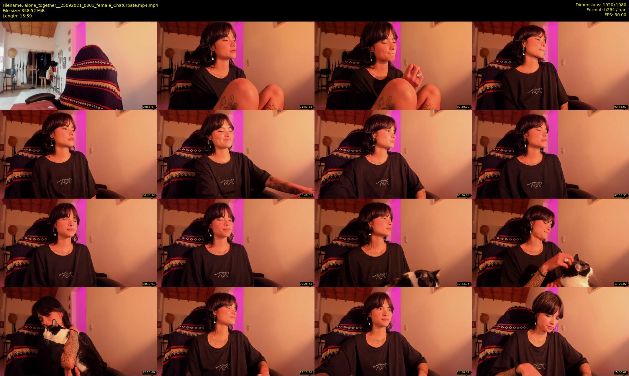 alone_together_ — 16 minute Chaturbate female cam show recording, 1080p, Sep 25, 2021