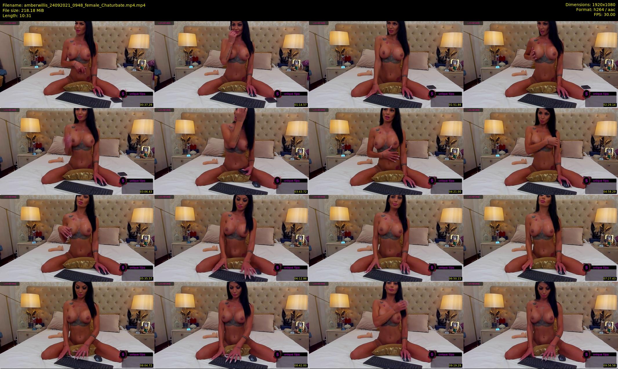 amberwillis — 11 minute Chaturbate female cam show recording, 1080p, Sep 24, 2021