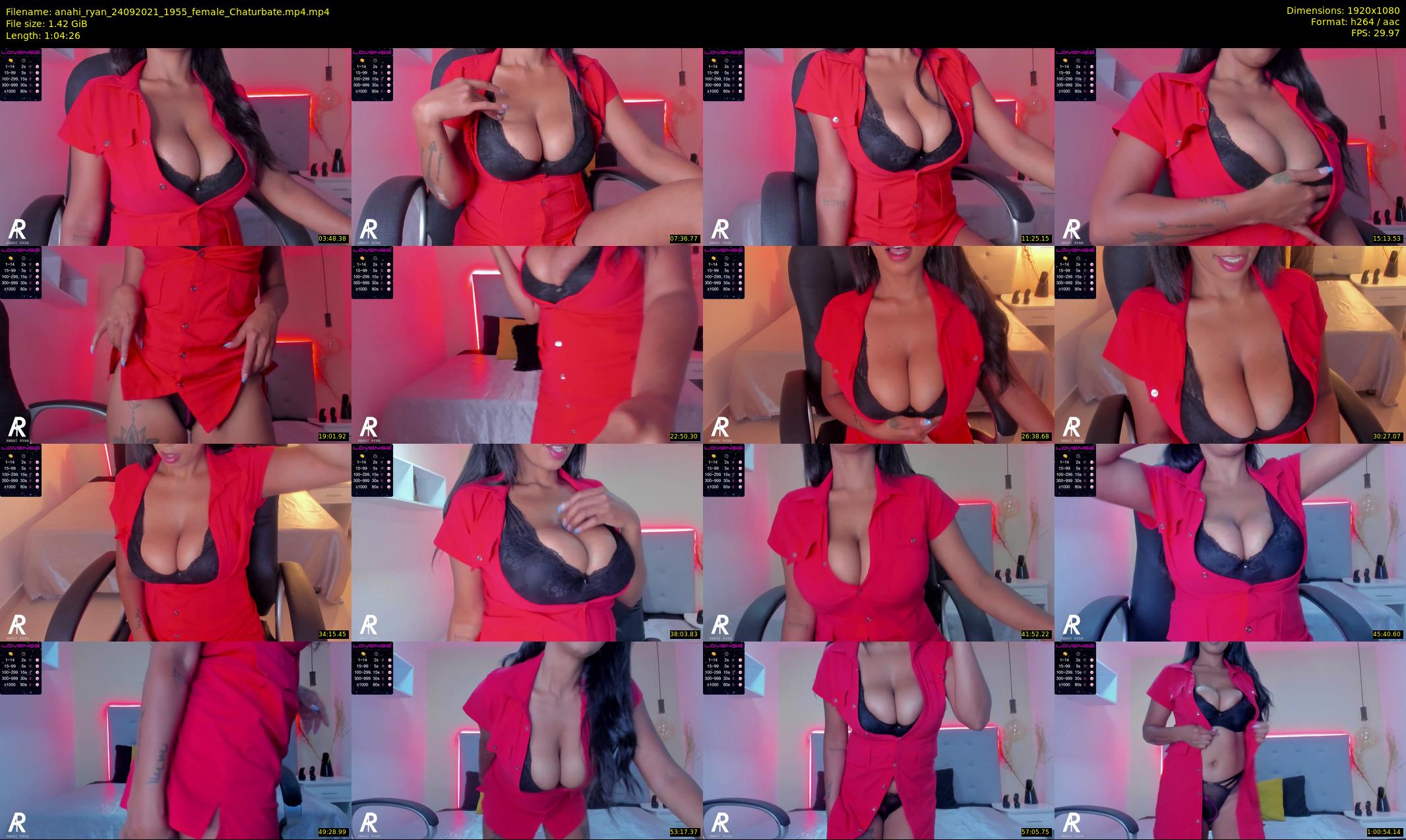 anahi_ryan — 65 minute Chaturbate female cam show recording, 1080p, Sep 24, 2021