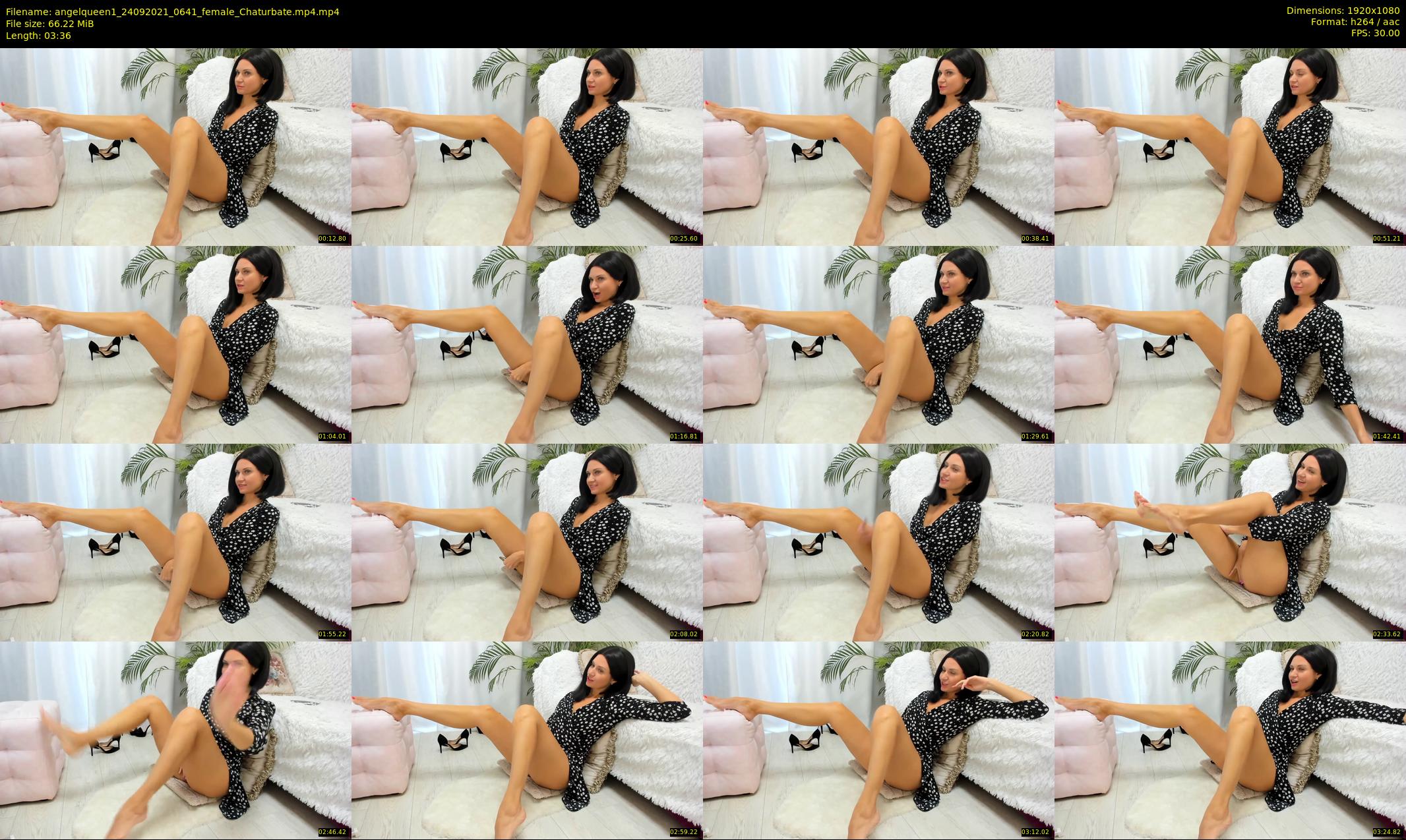 angelqueen1 — 4 minute Chaturbate female cam show recording, 1080p, Sep 24, 2021