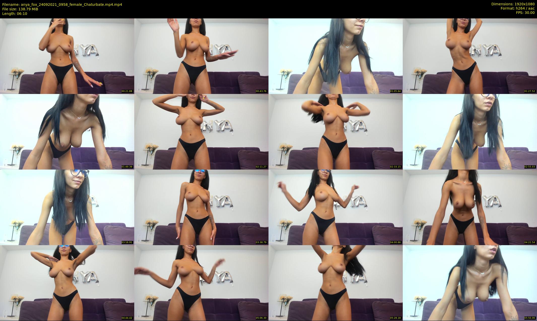 anya_fox — 7 minute Chaturbate female cam show recording, 1080p, Sep 24, 2021