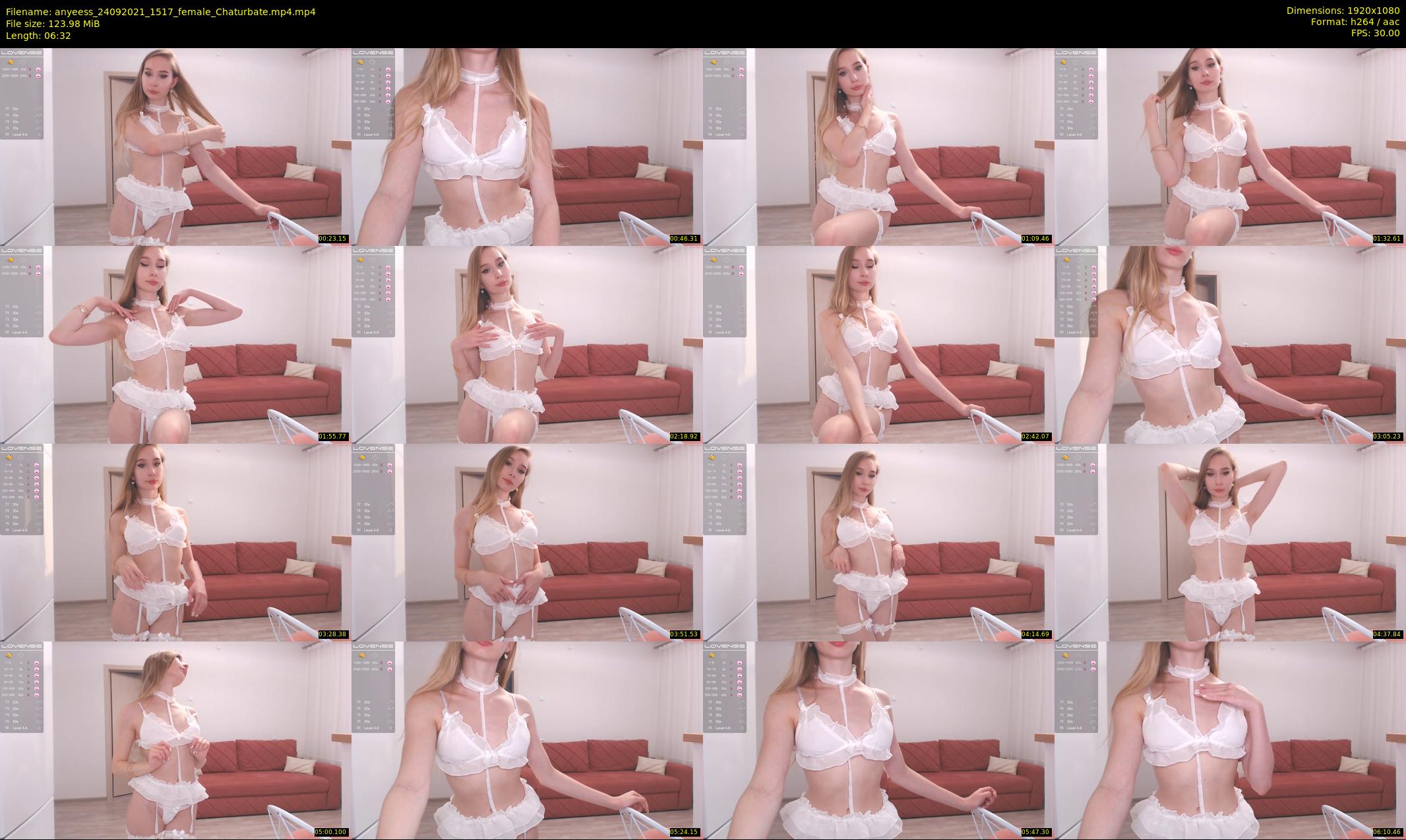 anyeess — 7 minute Chaturbate female cam show recording, 1080p, Sep 24, 2021