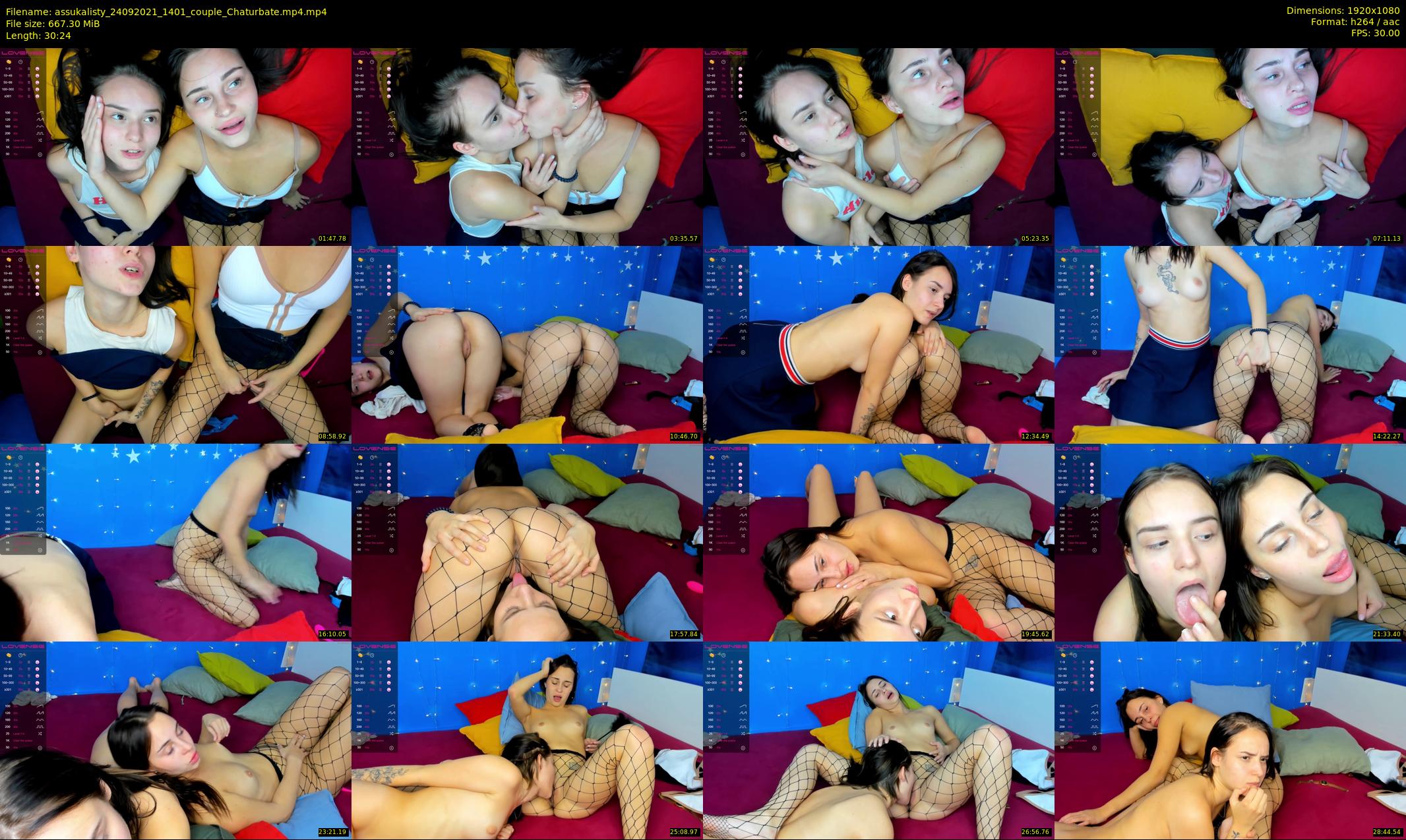 assukalisty — 31 minute Chaturbate couple cam show recording, 1080p, Sep 24, 2021