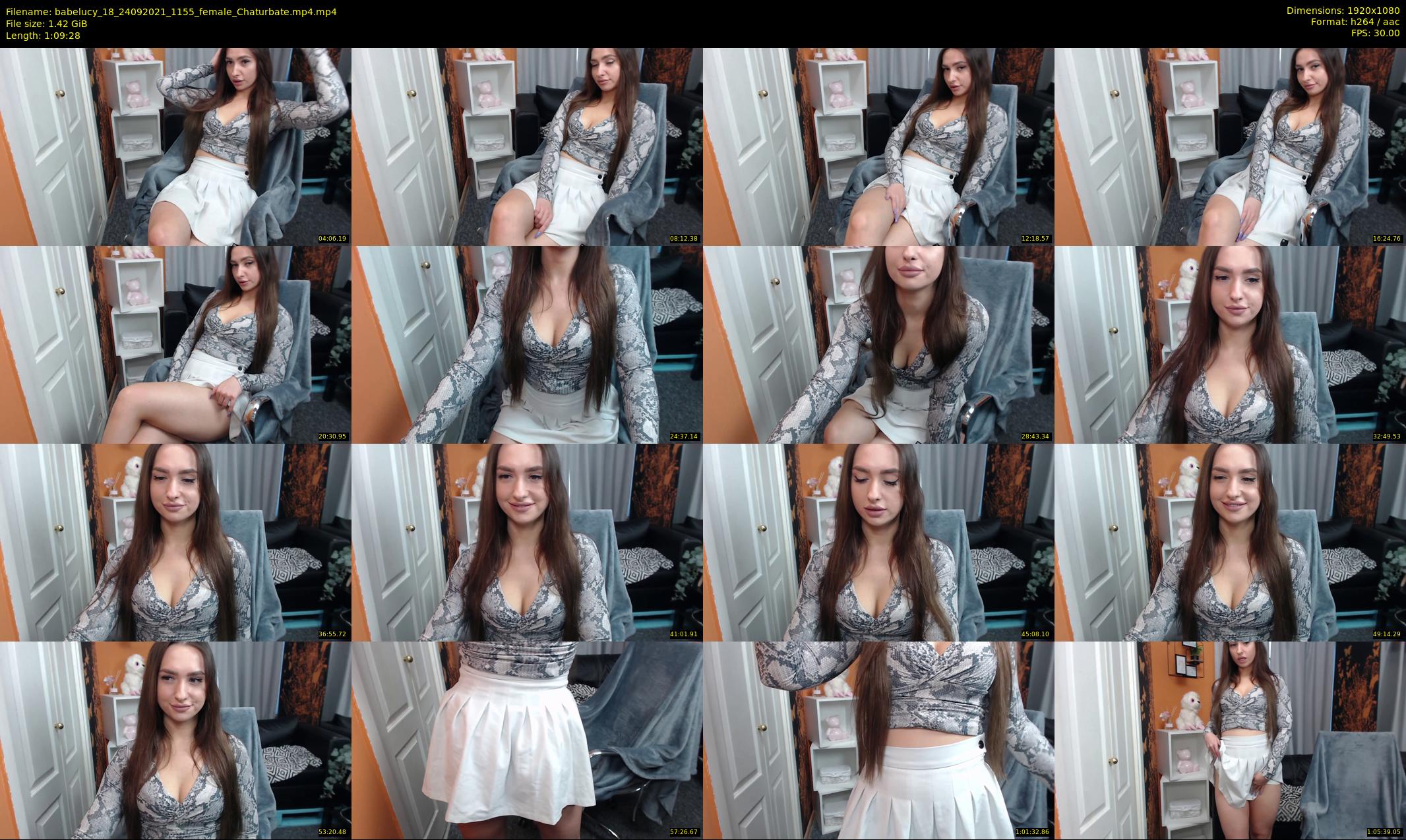babelucy_18 — 70 minute Chaturbate female cam show recording, 1080p, Sep 24, 2021