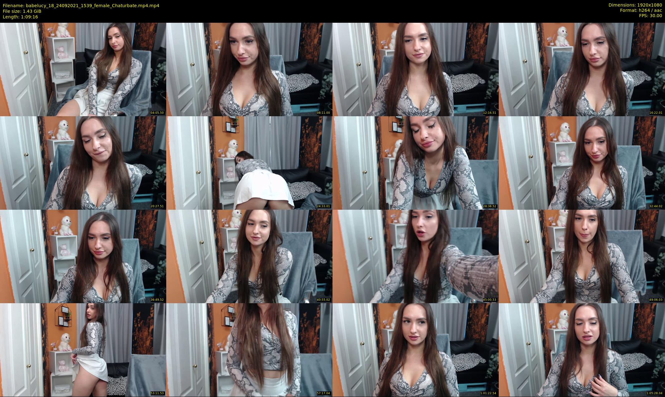 babelucy_18 — 70 minute Chaturbate female cam show recording, 1080p, Sep 24, 2021