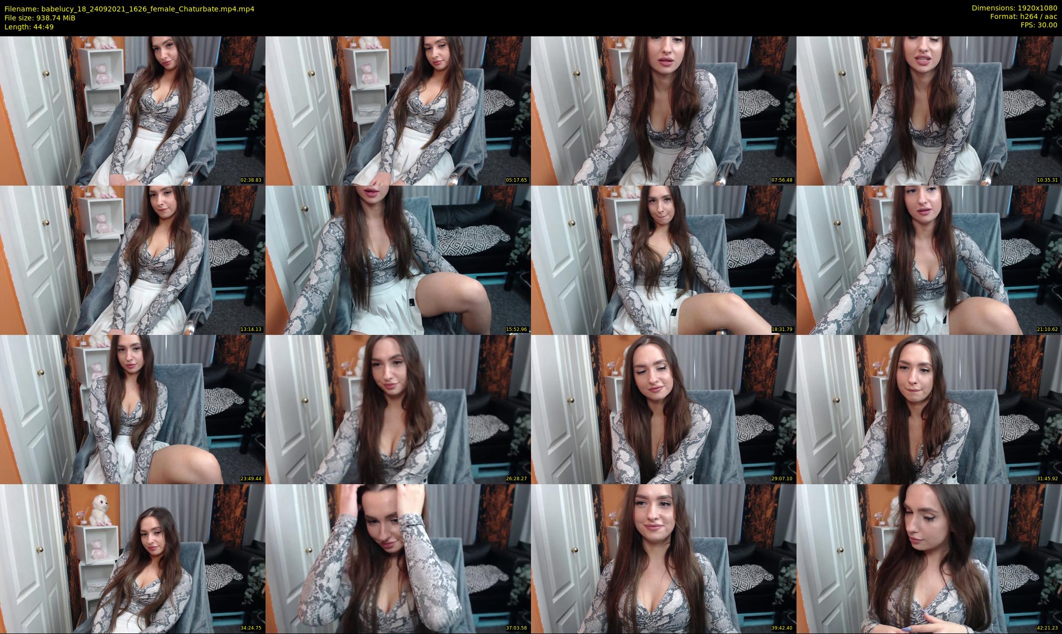 babelucy_18 — 45 minute Chaturbate female cam show recording, 1080p, Sep 24, 2021