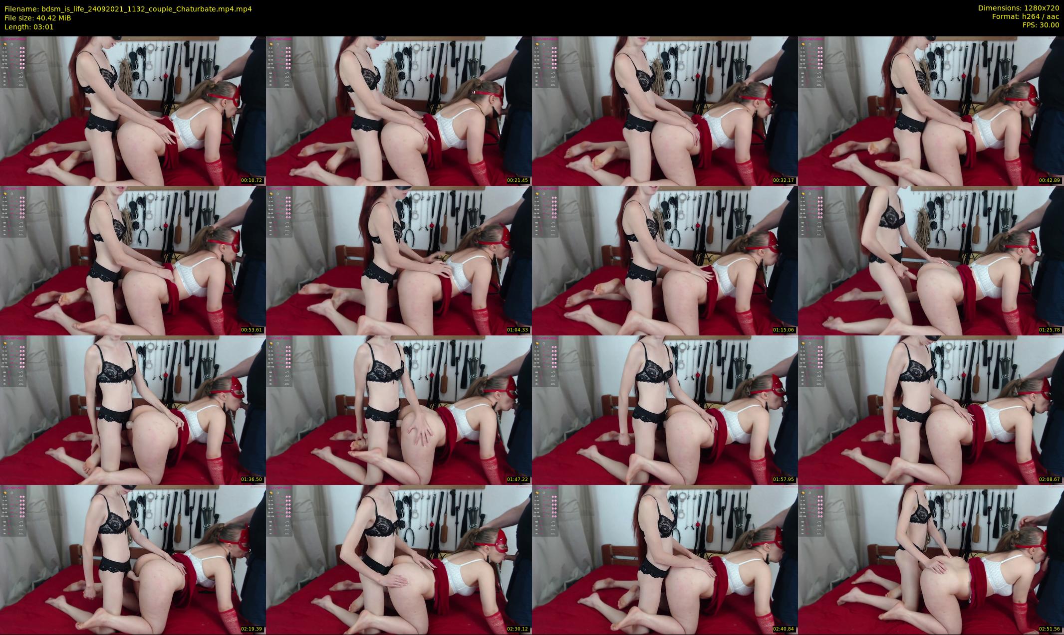 bdsm_is_life — 4 minute Chaturbate couple cam show recording, 720p, Sep 24, 2021