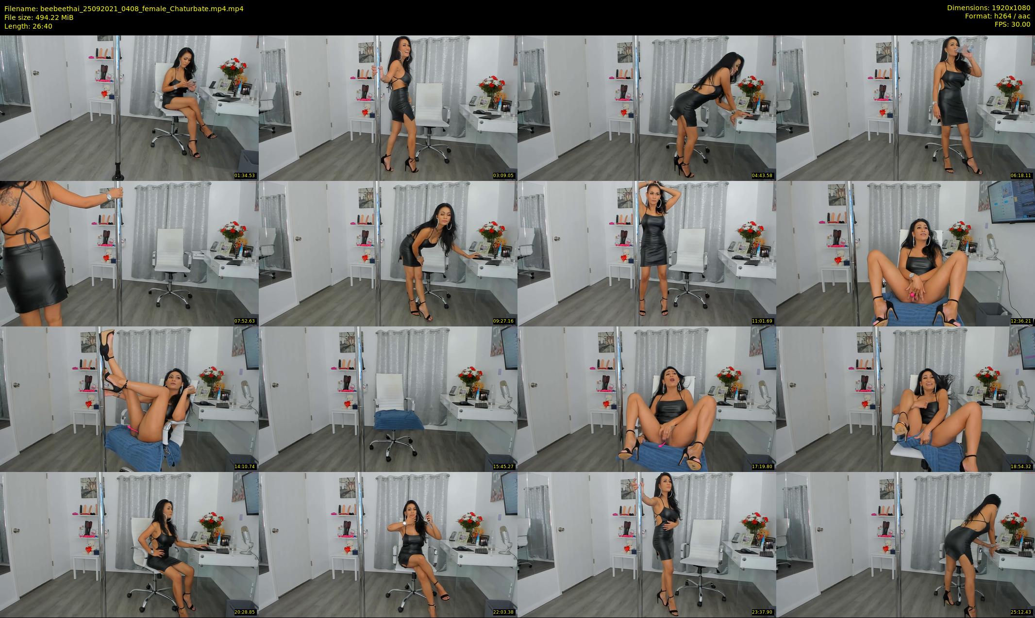 beebeethai — 27 minute Chaturbate female cam show recording, 1080p, Sep 25, 2021