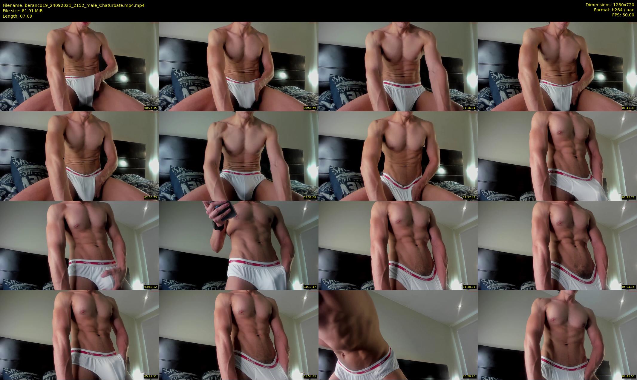 beranco19 — 8 minute Chaturbate male cam show recording, 720p, Sep 24, 2021
