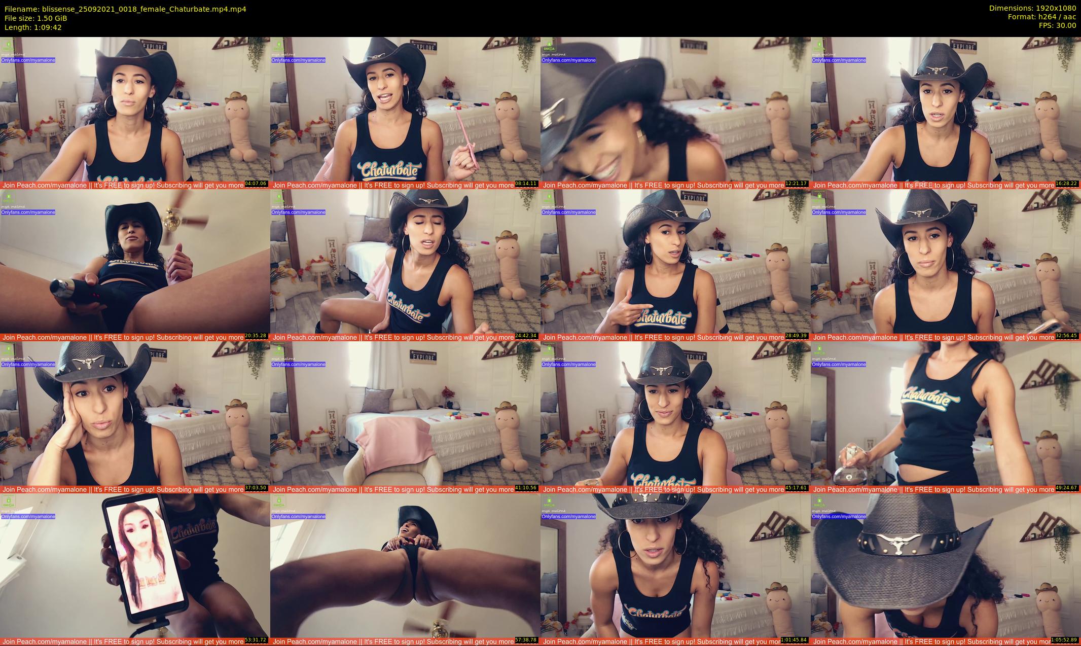blissense — 70 minute Chaturbate female cam show recording, 1080p, Sep 25, 2021