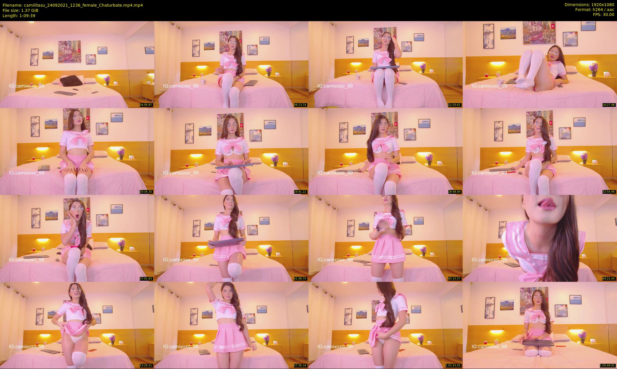 camilitasu — 70 minute Chaturbate female cam show recording, 1080p, Sep 24, 2021