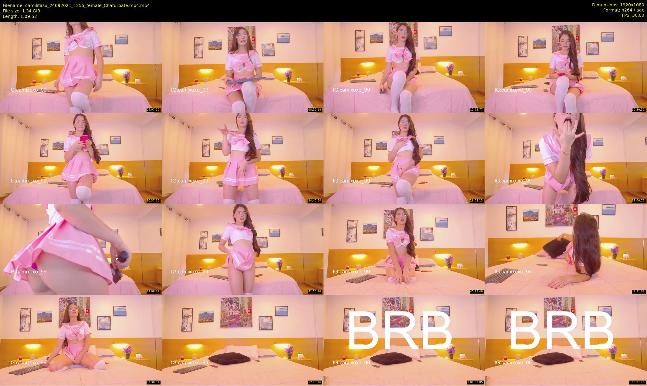 camilitasu — 70 minute Chaturbate female cam show recording, 1080p, Sep 24, 2021