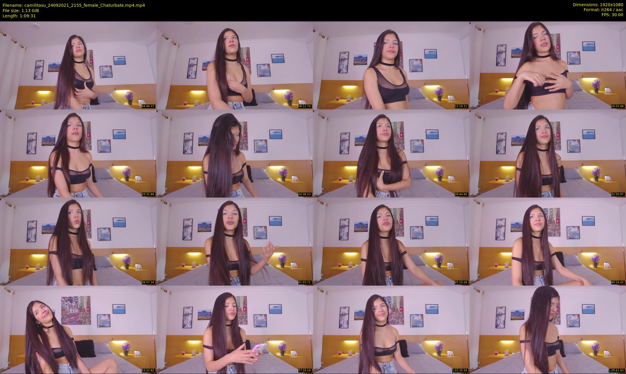 camilitasu — 70 minute Chaturbate female cam show recording, 1080p, Sep 24, 2021