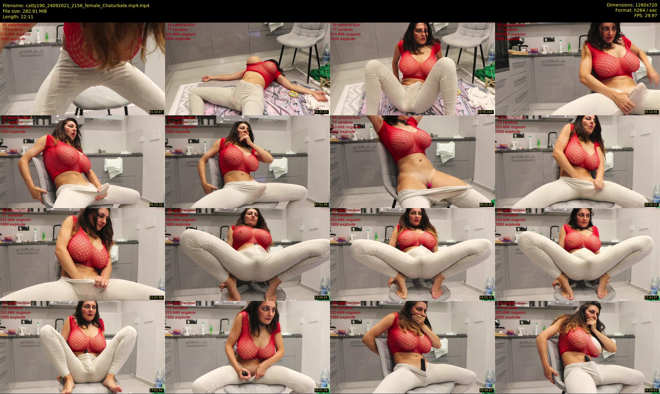 catty190 — 23 minute Chaturbate female cam show recording, 720p, Sep 24, 2021
