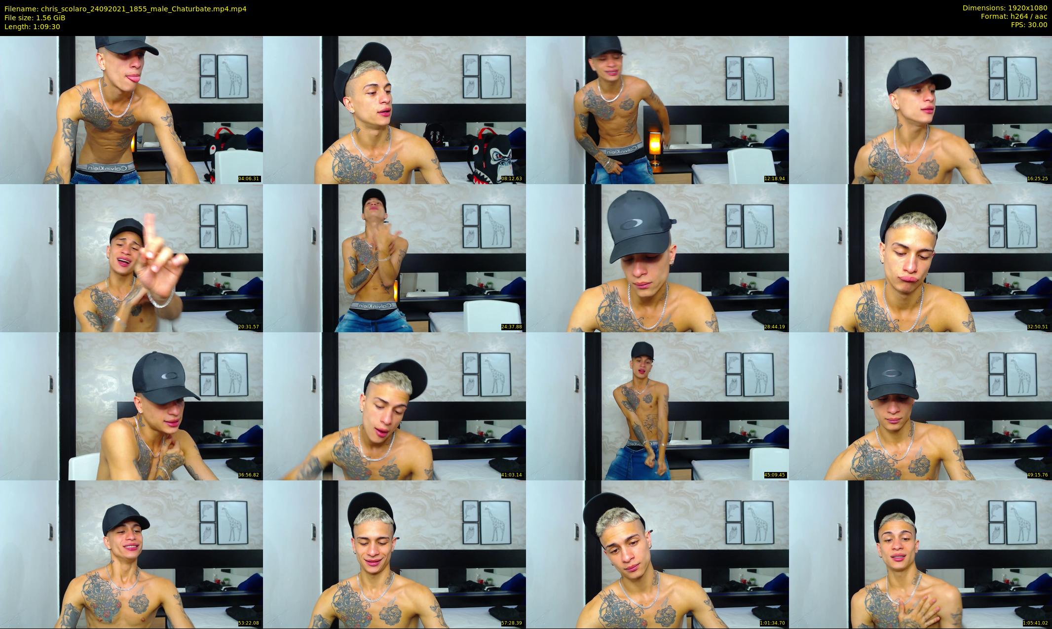 chris_scolaro — 70 minute Chaturbate male cam show recording, 1080p, Sep 24, 2021