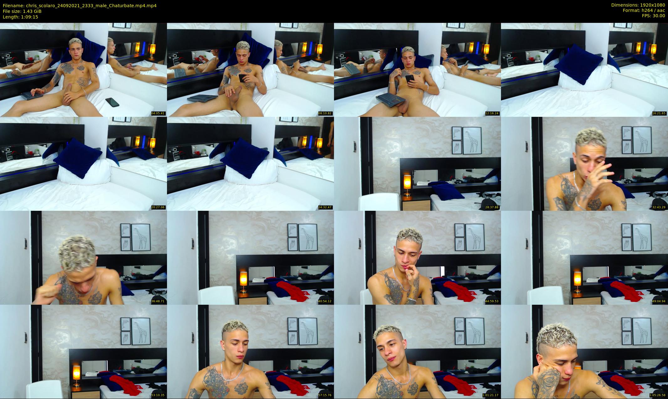 chris_scolaro — 70 minute Chaturbate male cam show recording, 1080p, Sep 24, 2021