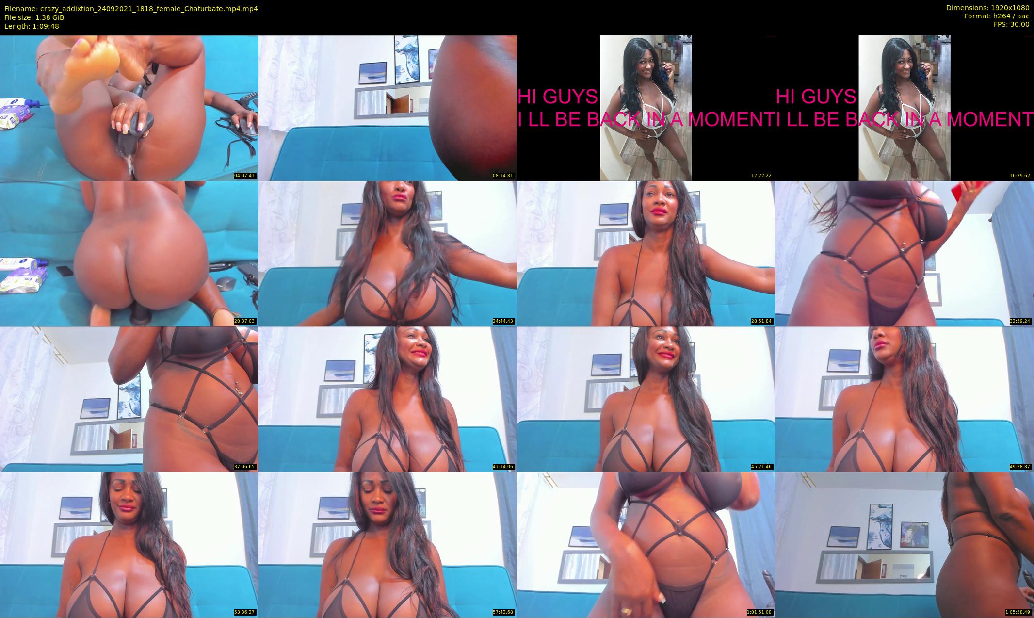 crazy_addixtion — 70 minute Chaturbate female cam show recording, 1080p, Sep 24, 2021