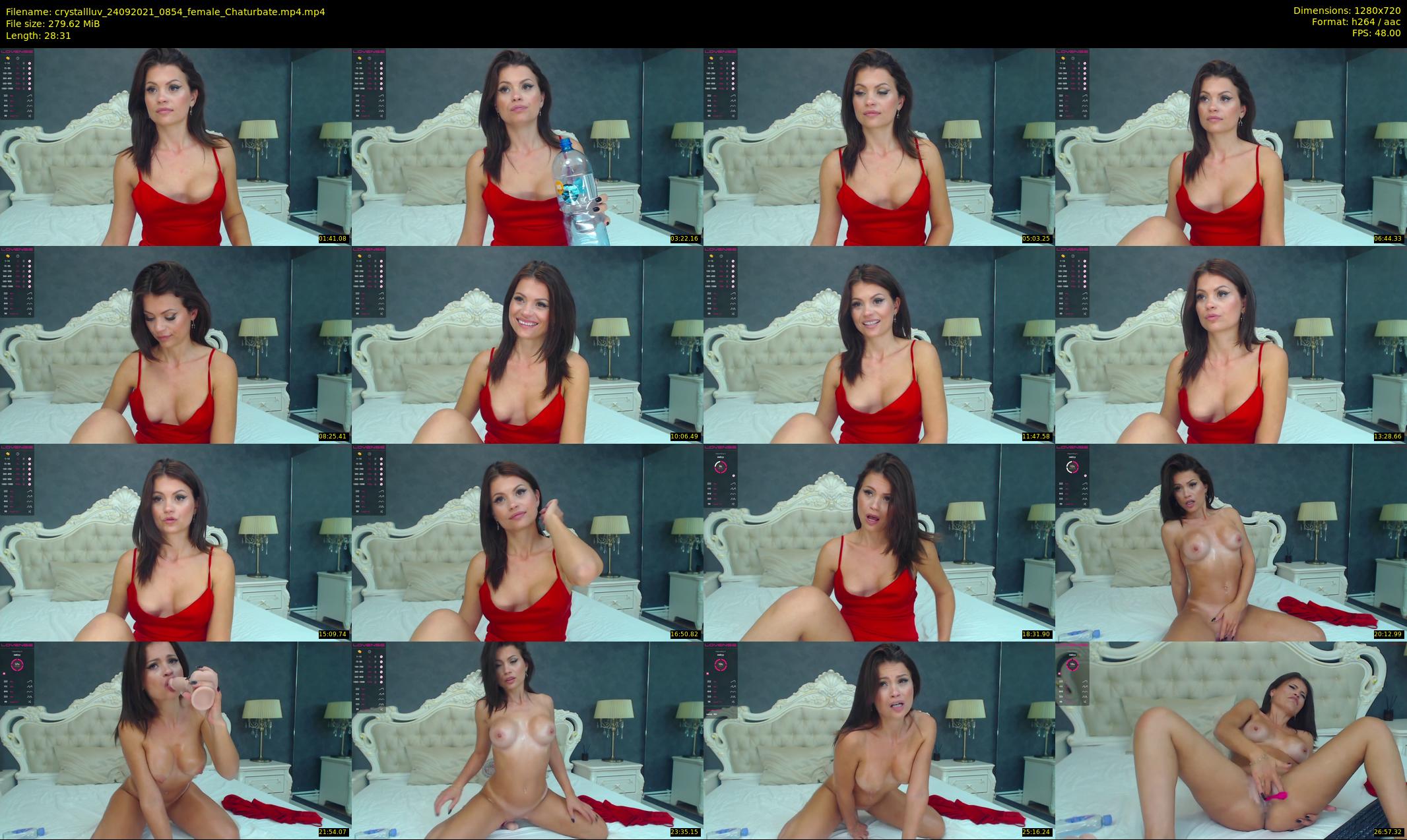crystallluv — 29 minute Chaturbate female cam show recording, 720p, Sep 24, 2021